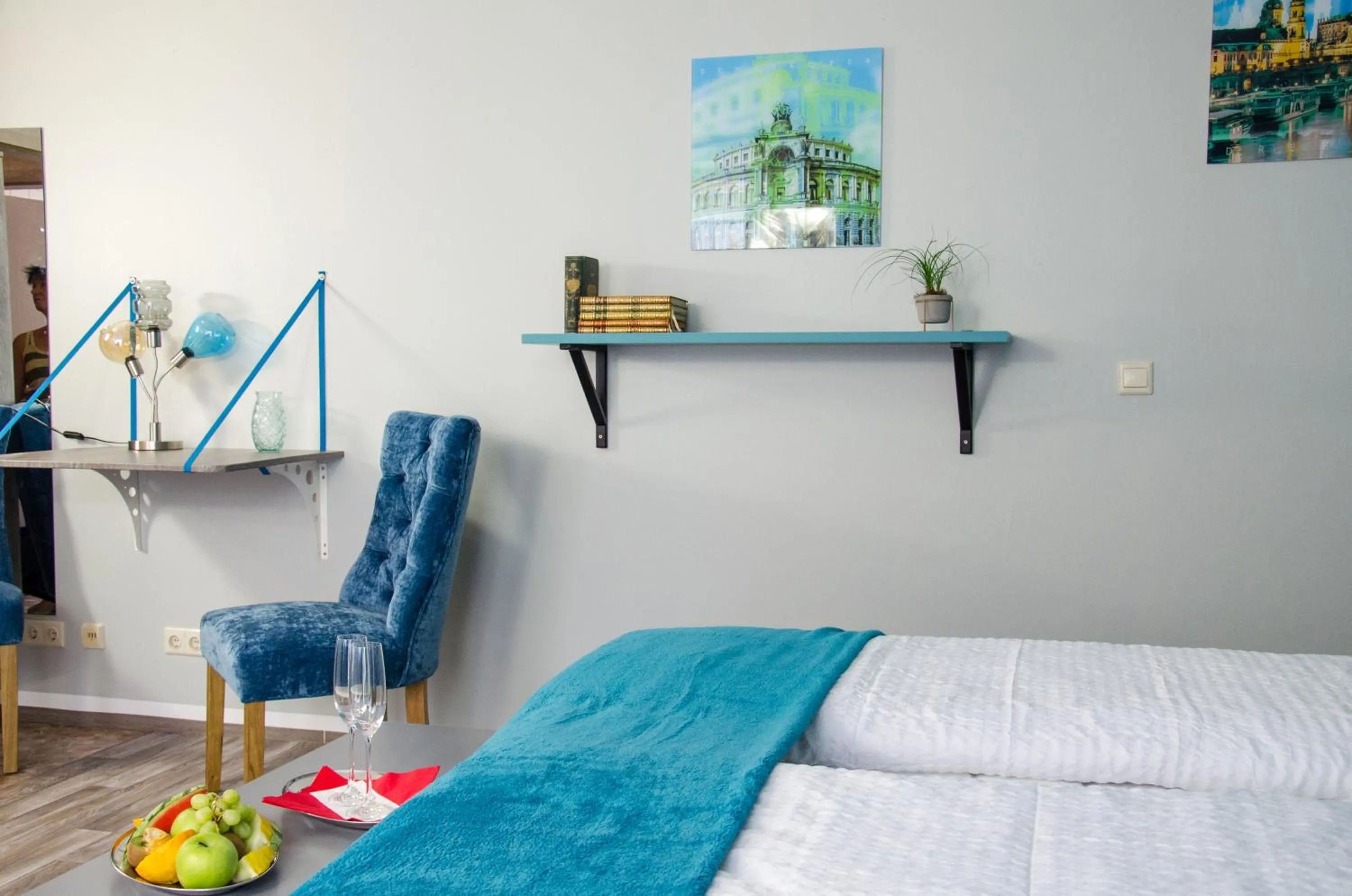 Bedroom in underSTAYtement am Schloss