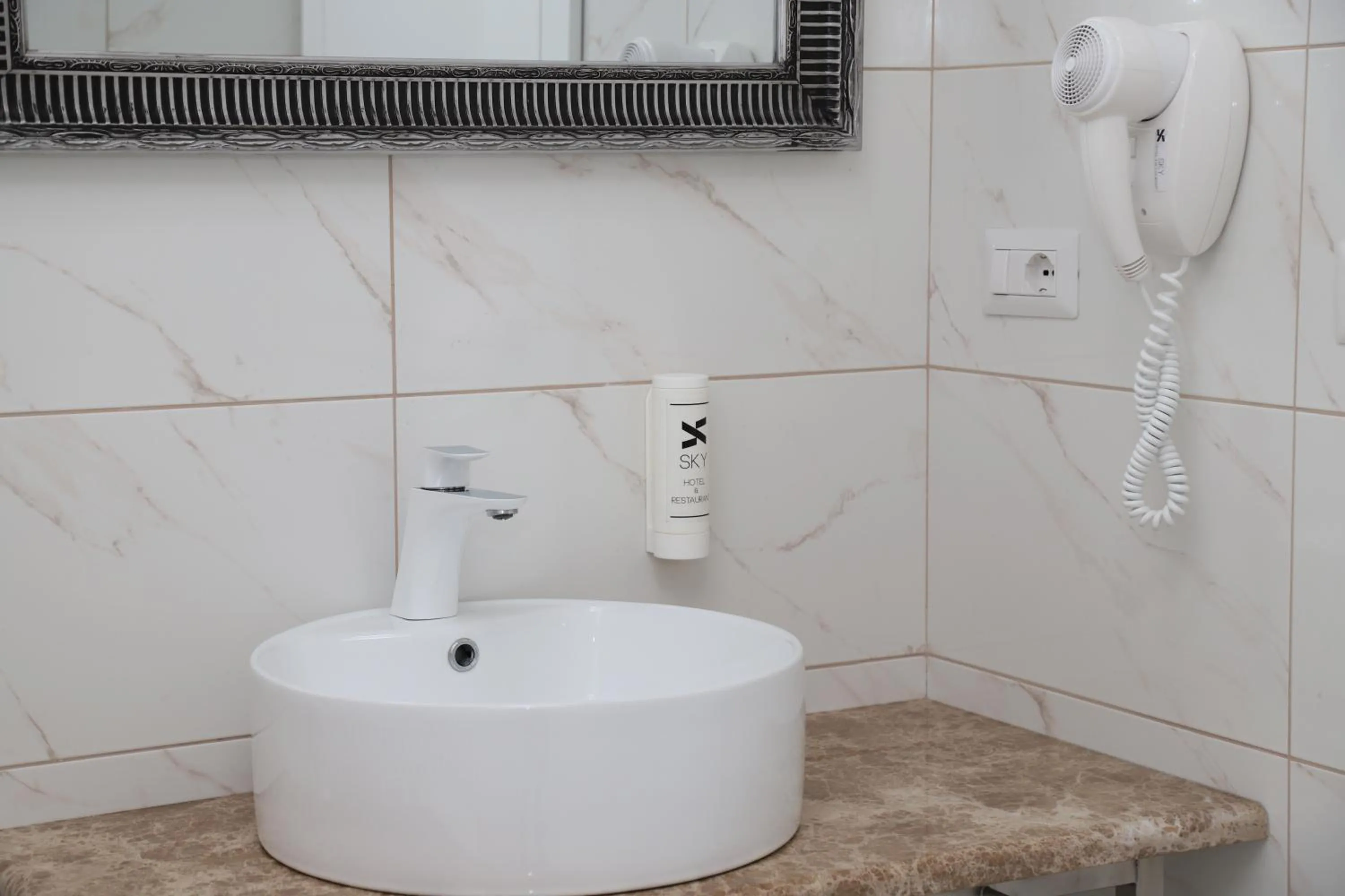 Bathroom in Sky Hotel