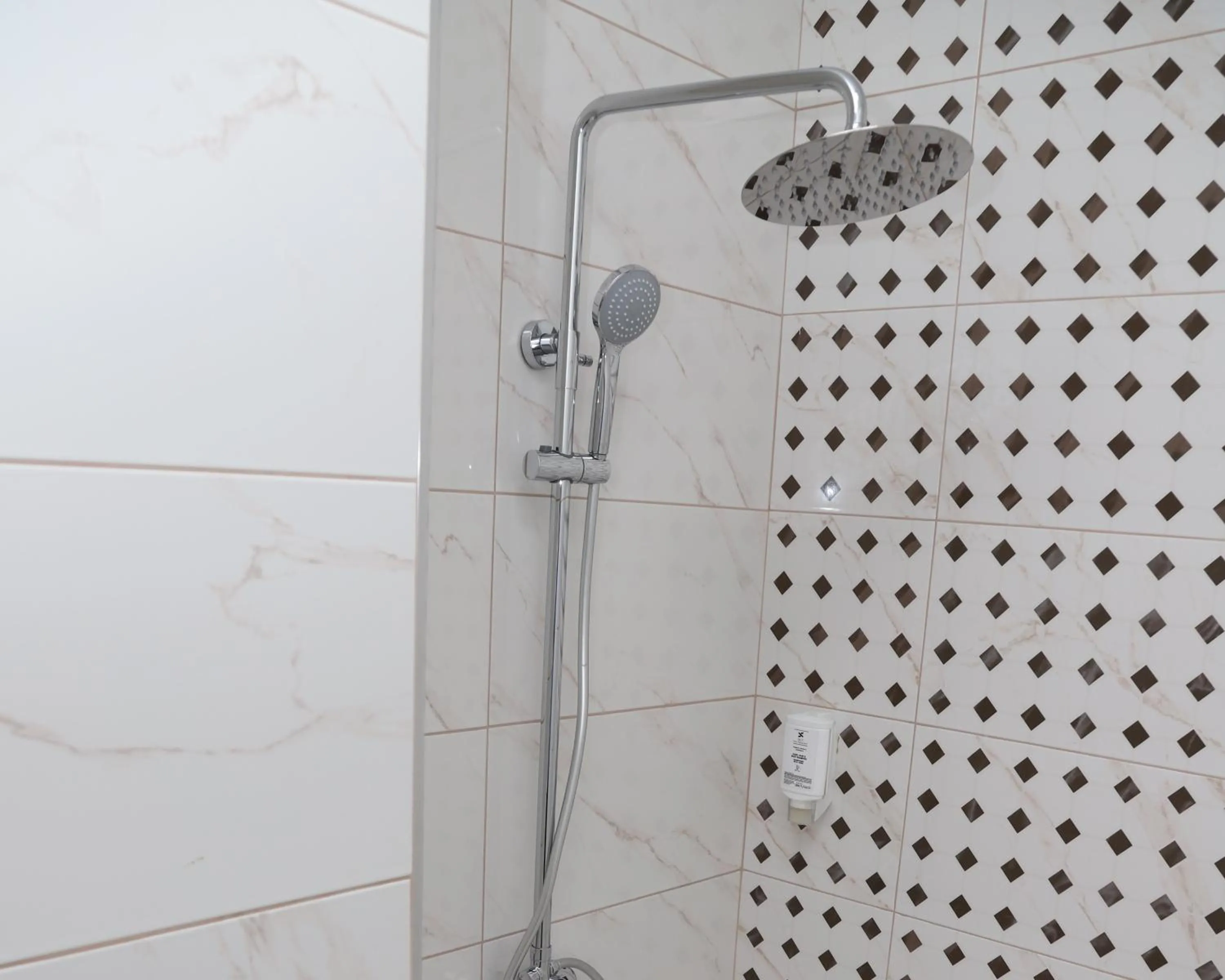 Shower in Sky Hotel