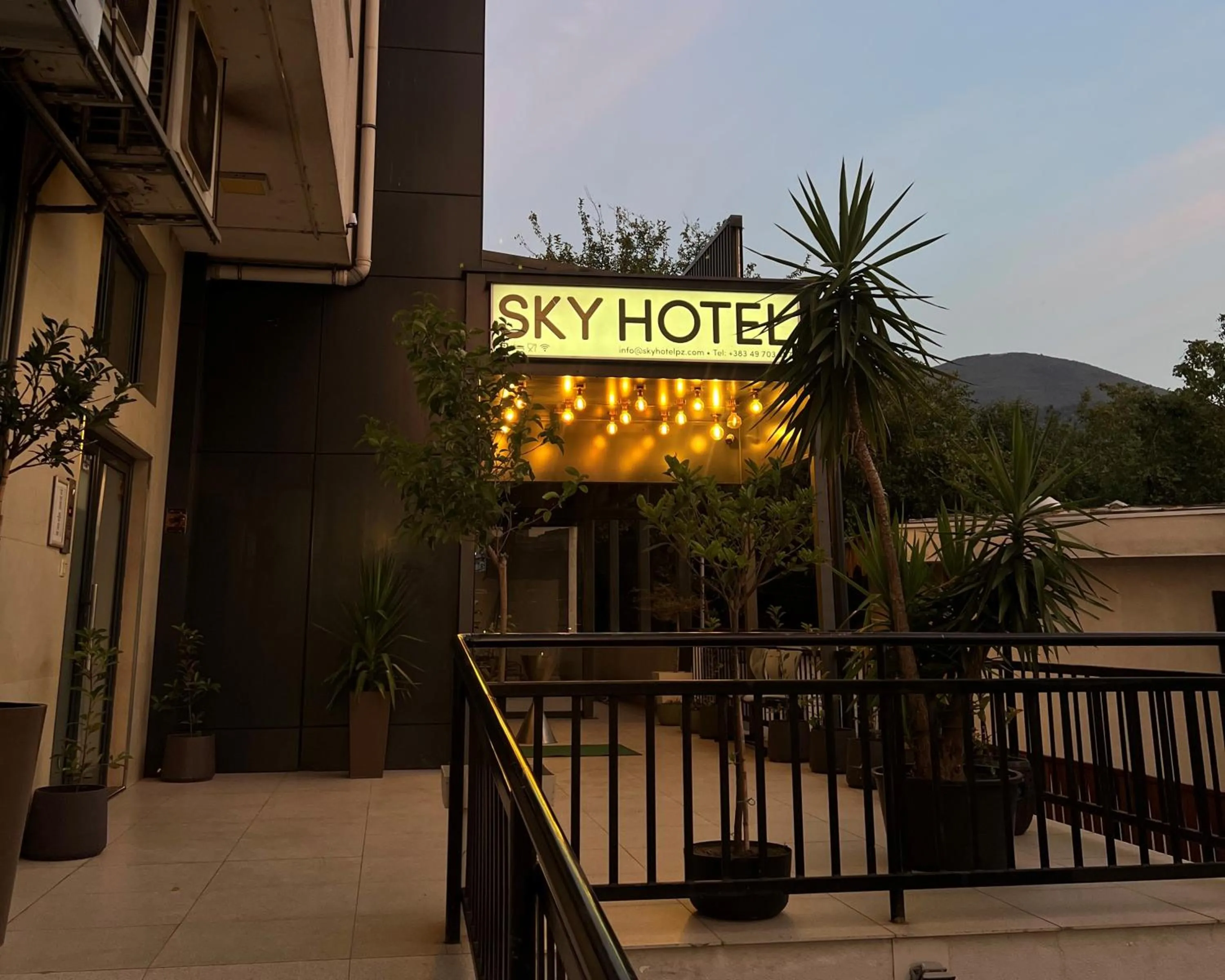 Property building in Sky Hotel