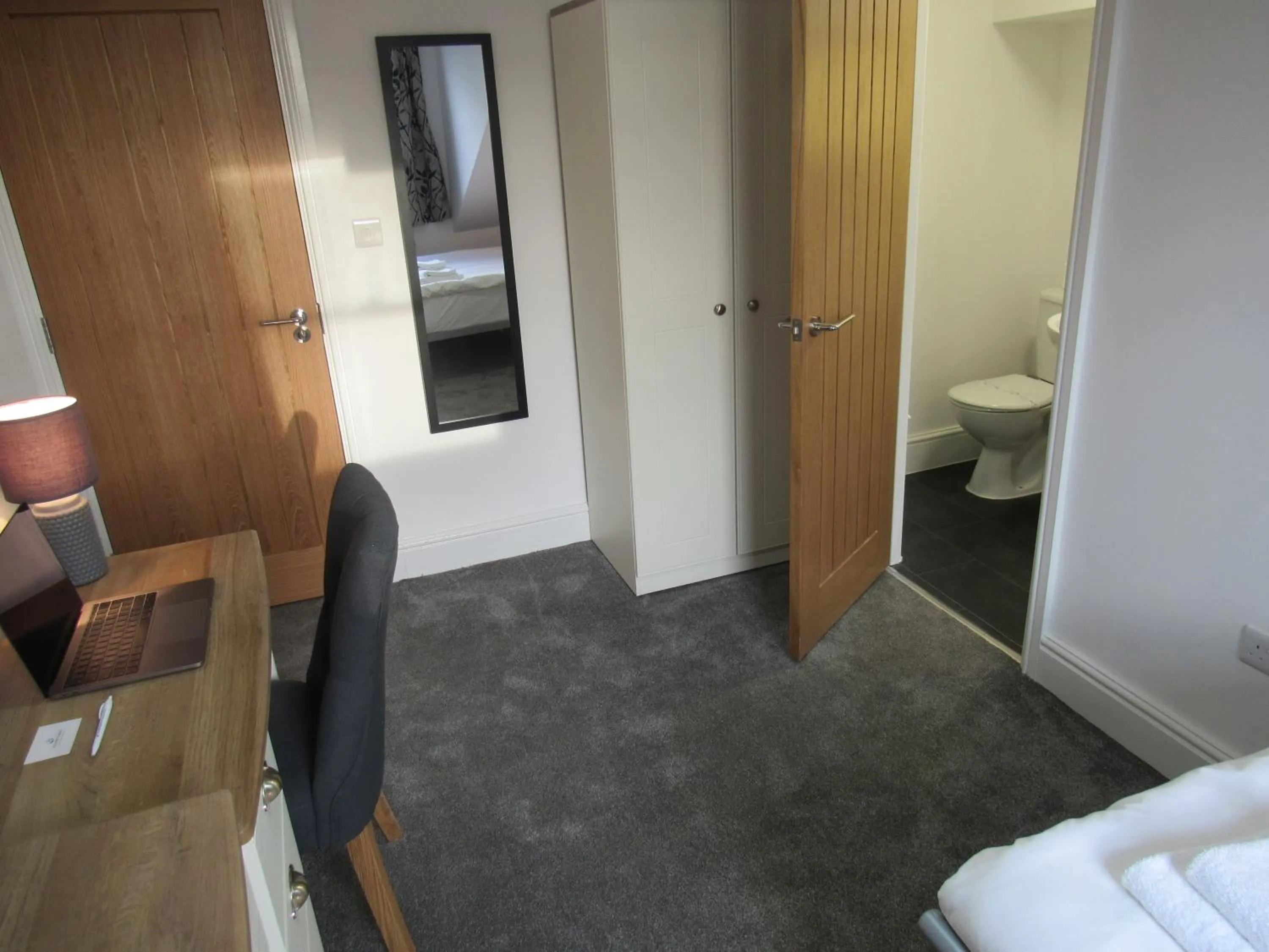 Bed in The Tas Suites - Tas Accommodations