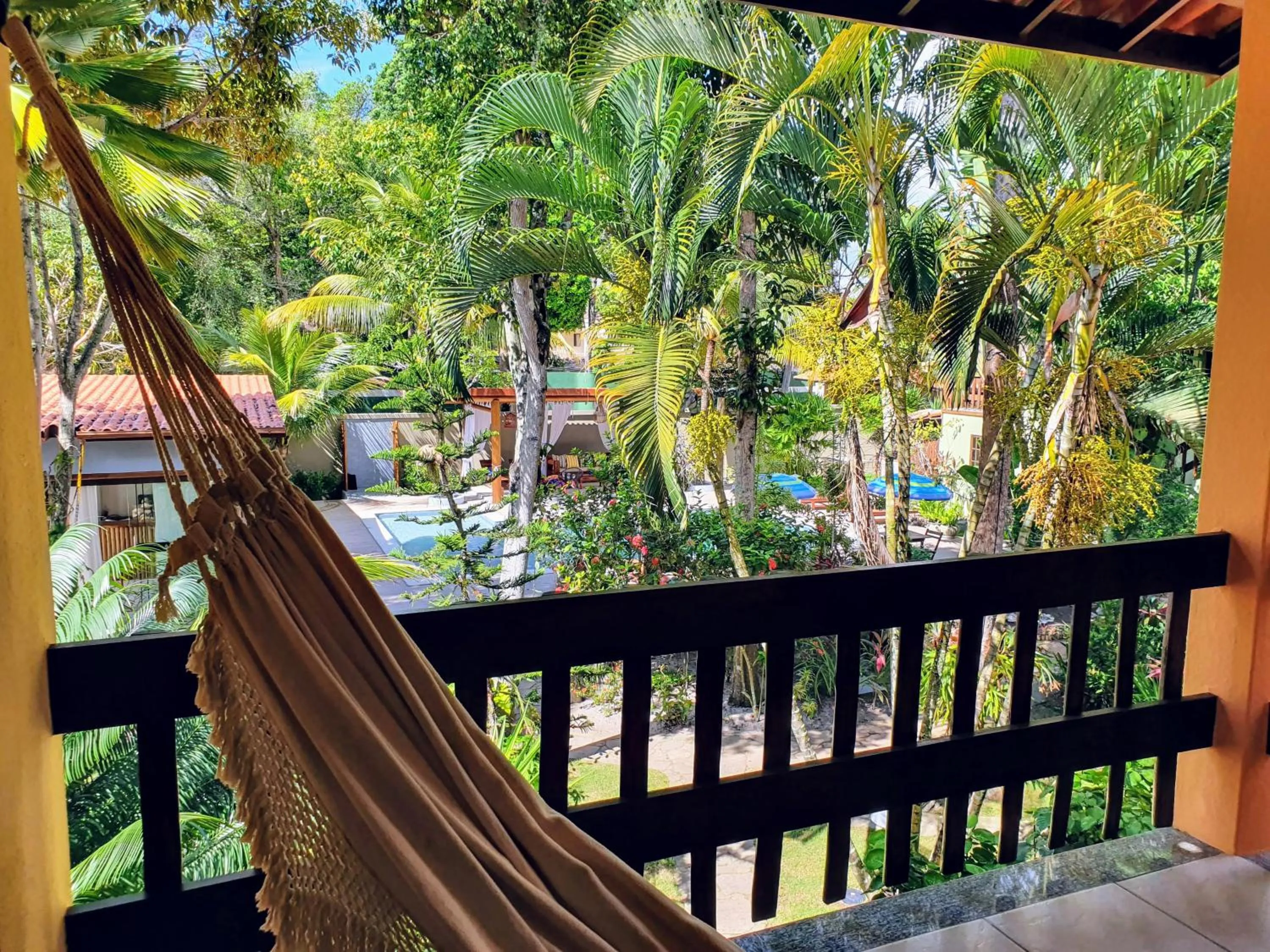 Garden view in Residencial Maria Pitanga