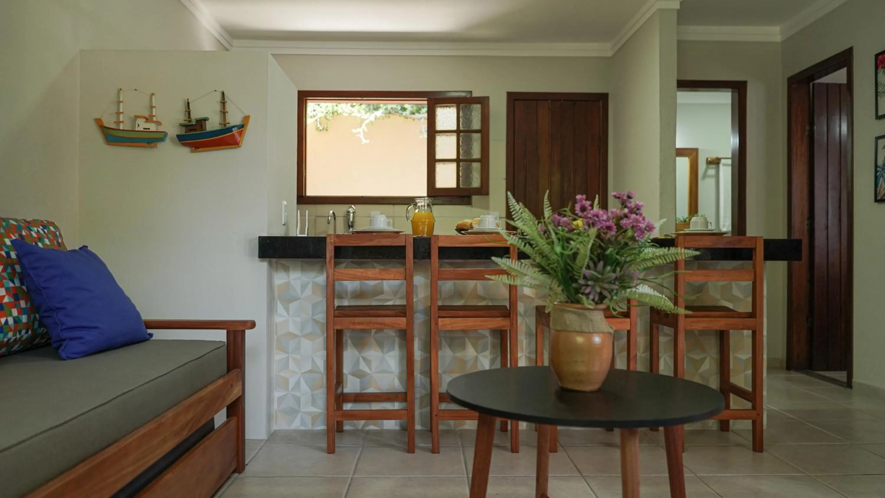 Kitchen or kitchenette in Residencial Maria Pitanga