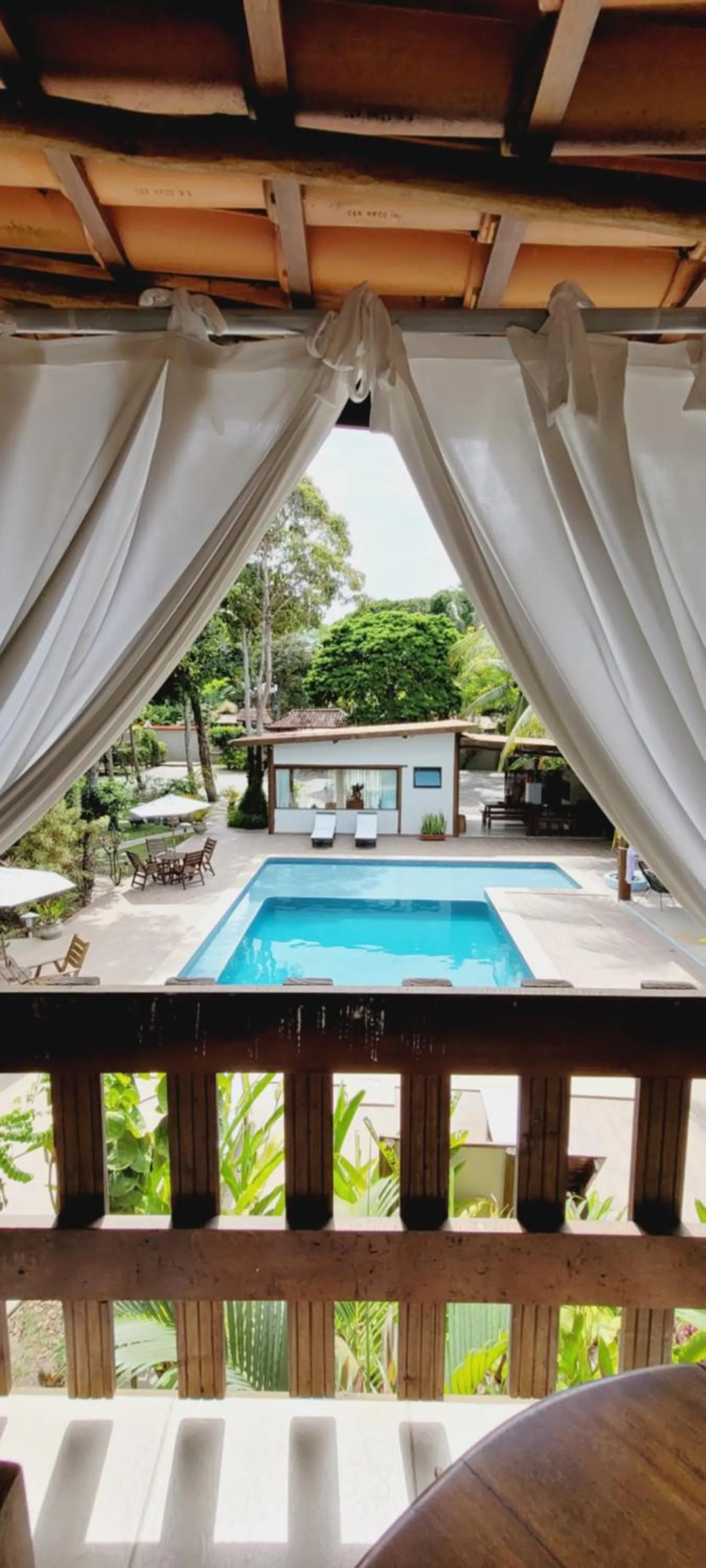 Garden view in Residencial Maria Pitanga