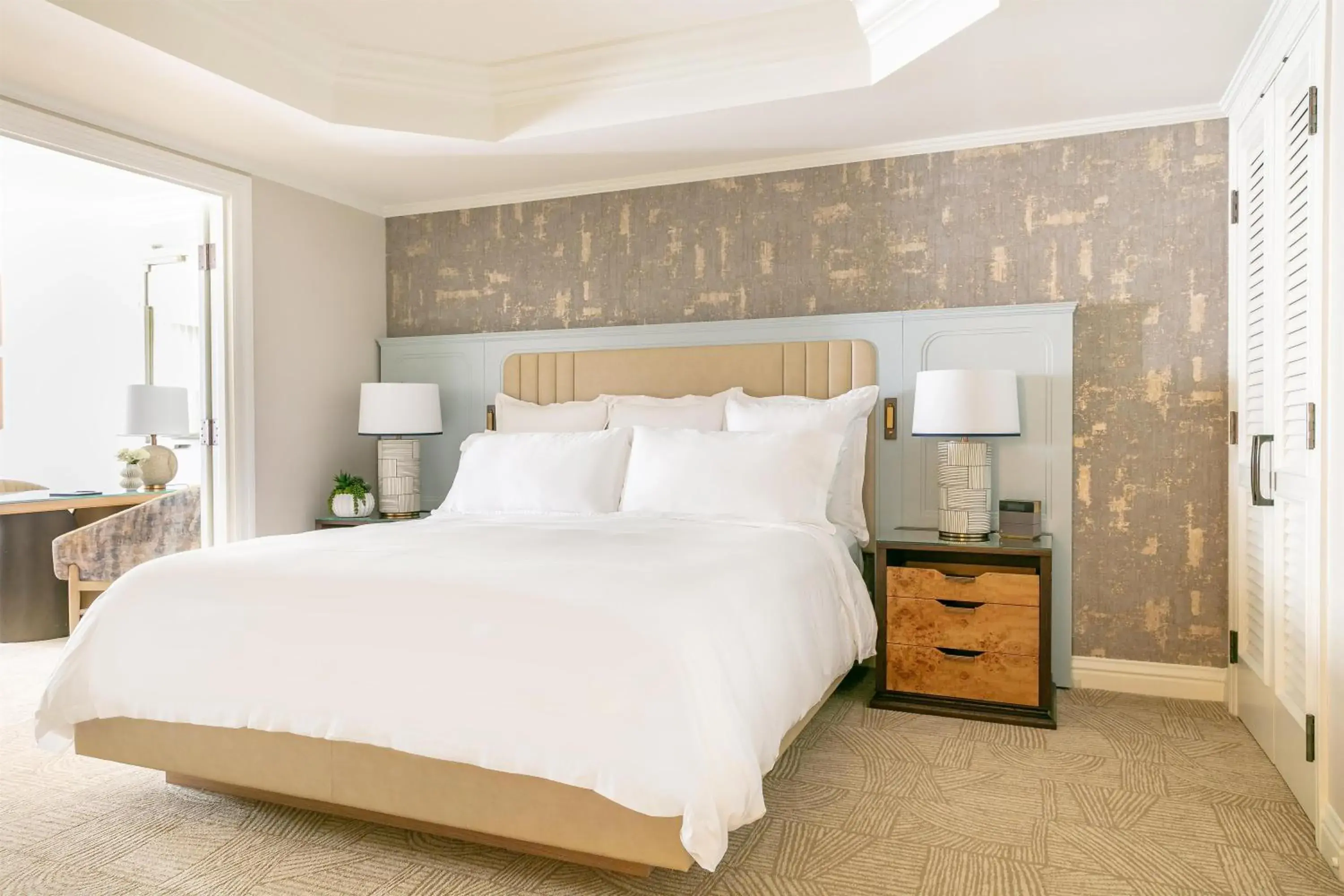 Bed in Waldorf Astoria Monarch Beach Resort & Club Bed in Waldorf Astoria Monarch Beach Resort & Club