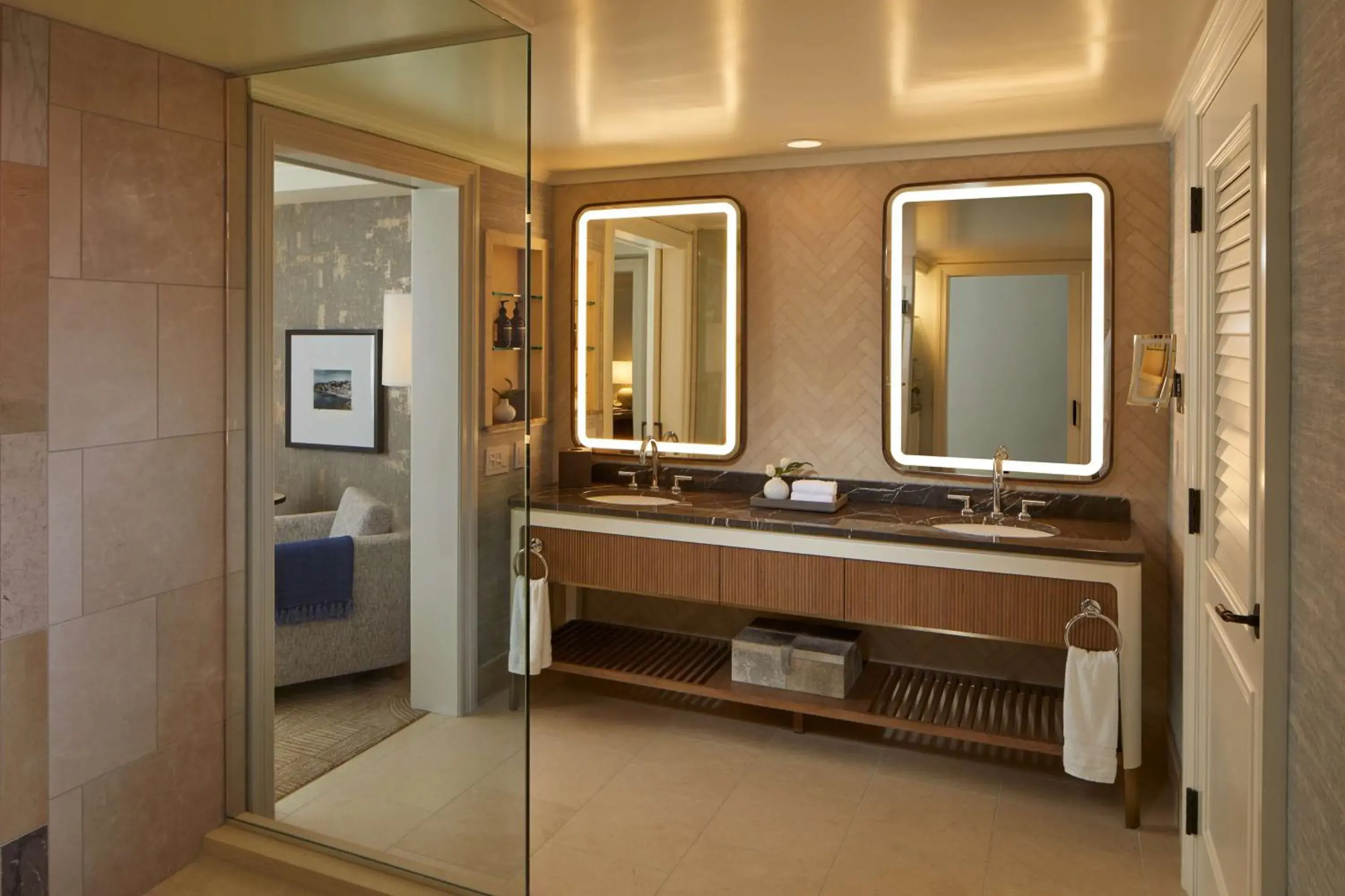 Bathroom in Waldorf Astoria Monarch Beach Resort & Club Bathroom in Waldorf Astoria Monarch Beach Resort & Club