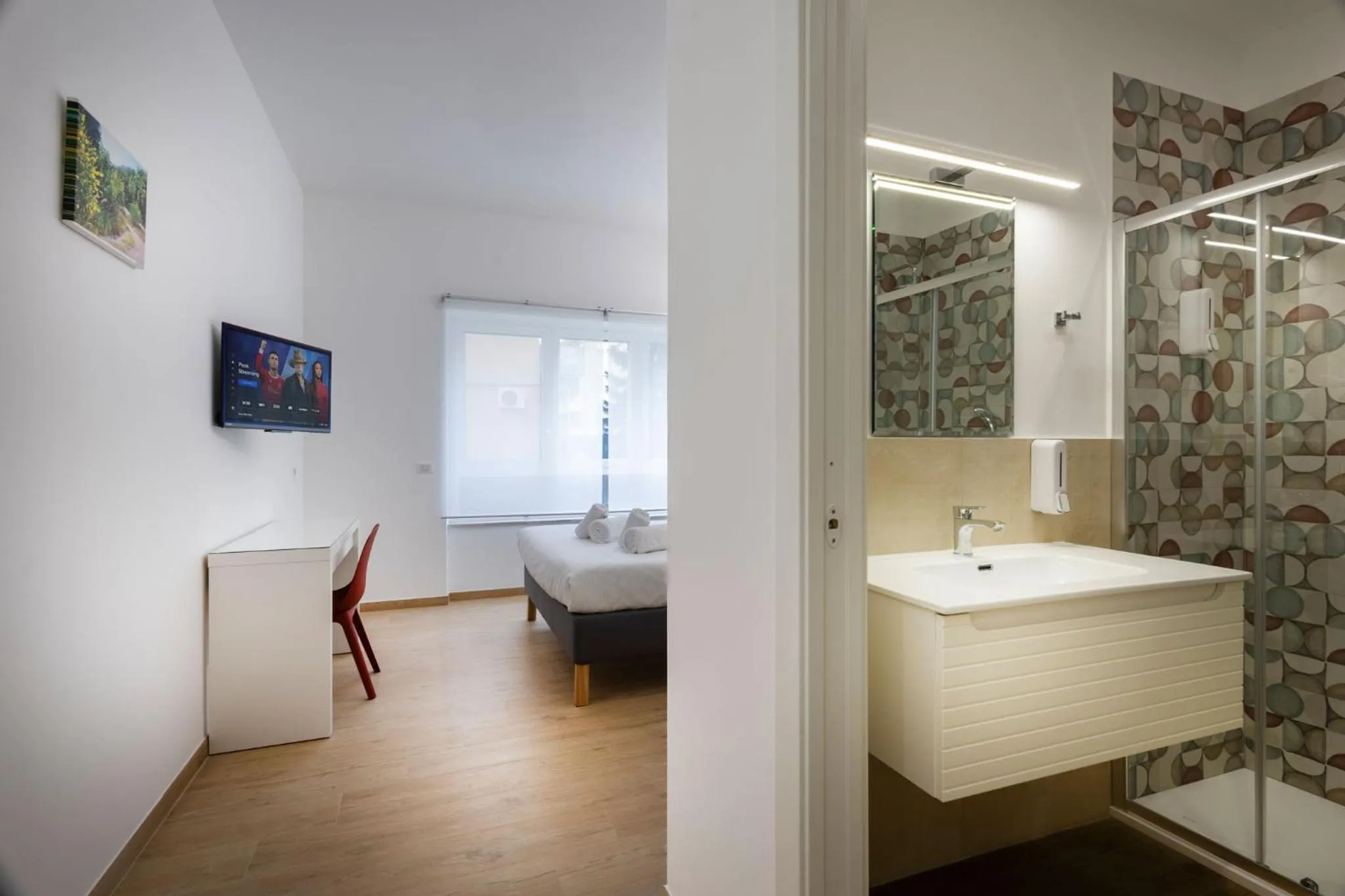 Bathroom in RomeCookSea Guest House