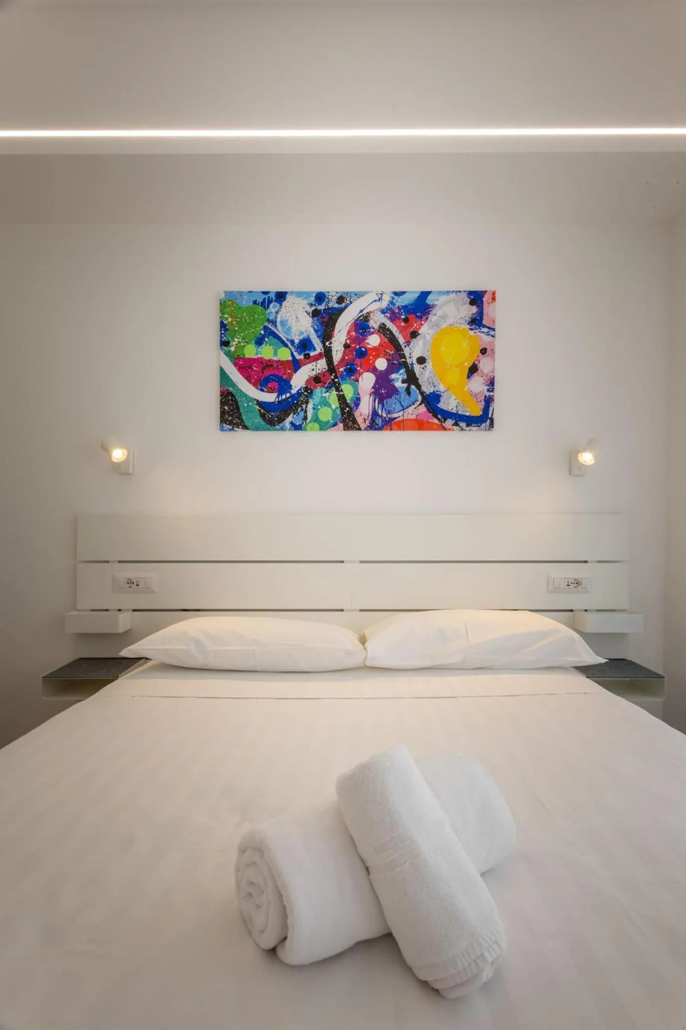 Bedroom, Bed in RomeCookSea Guest House