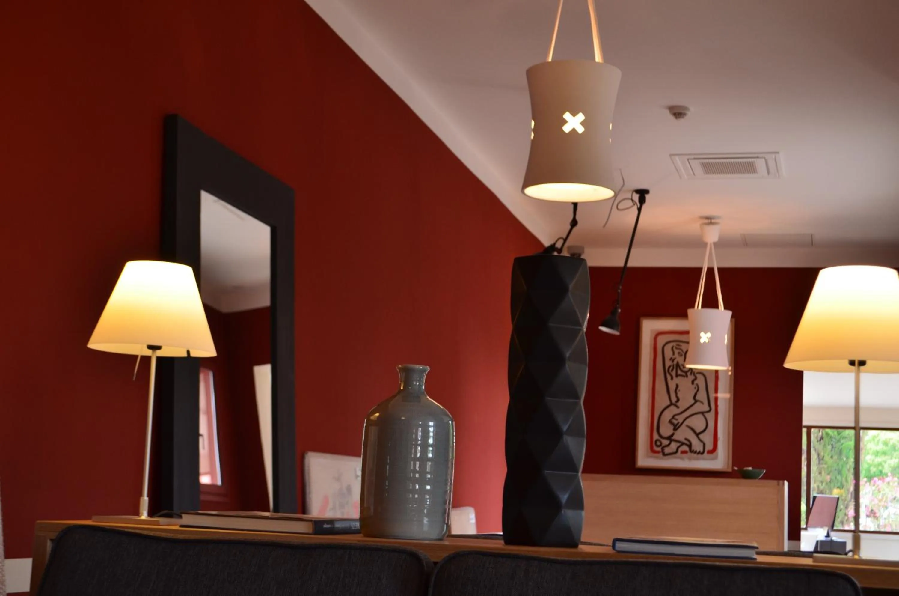 Lobby or reception in La Maison des Ocres - Provence