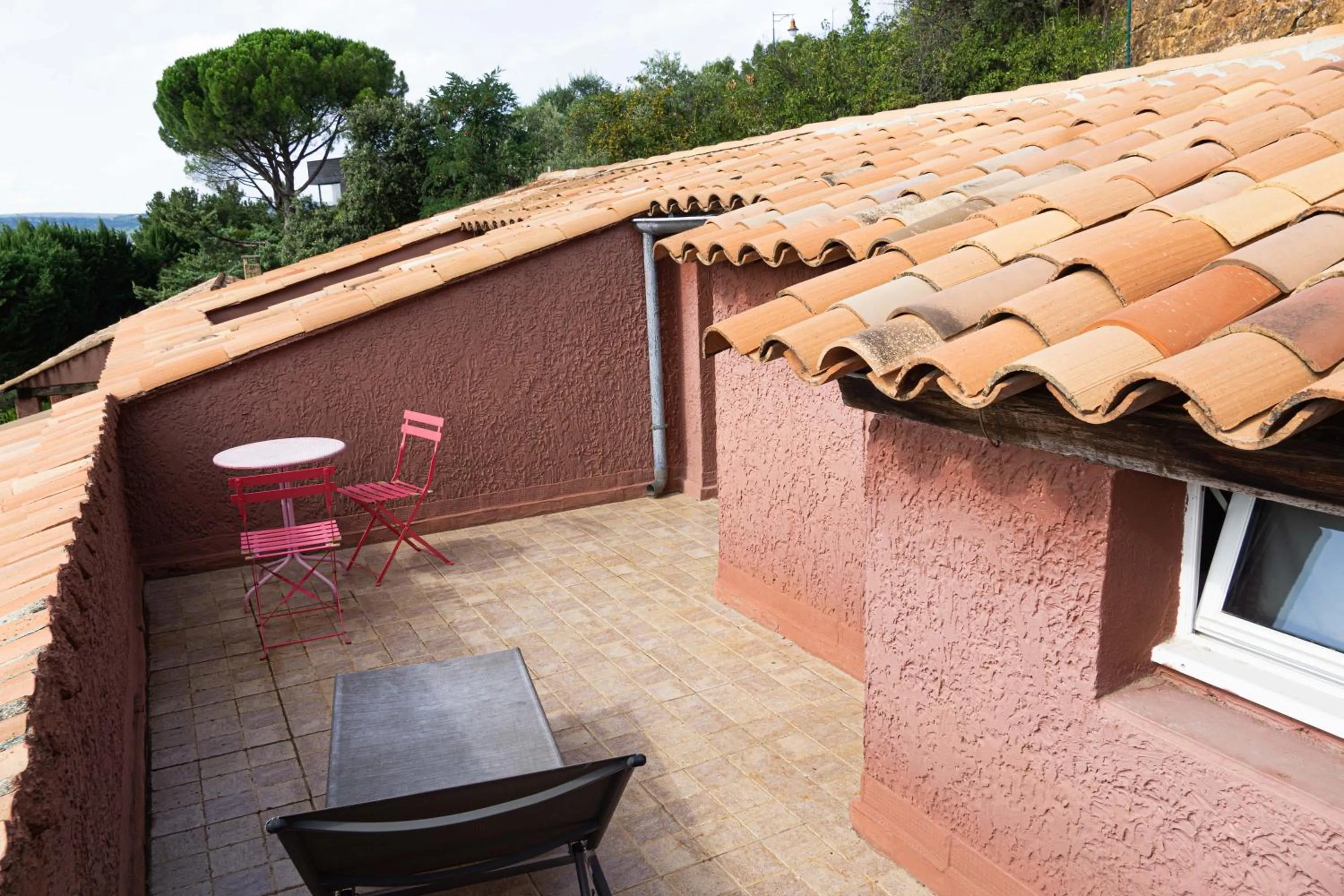 Balcony/Terrace in La Maison des Ocres - Provence