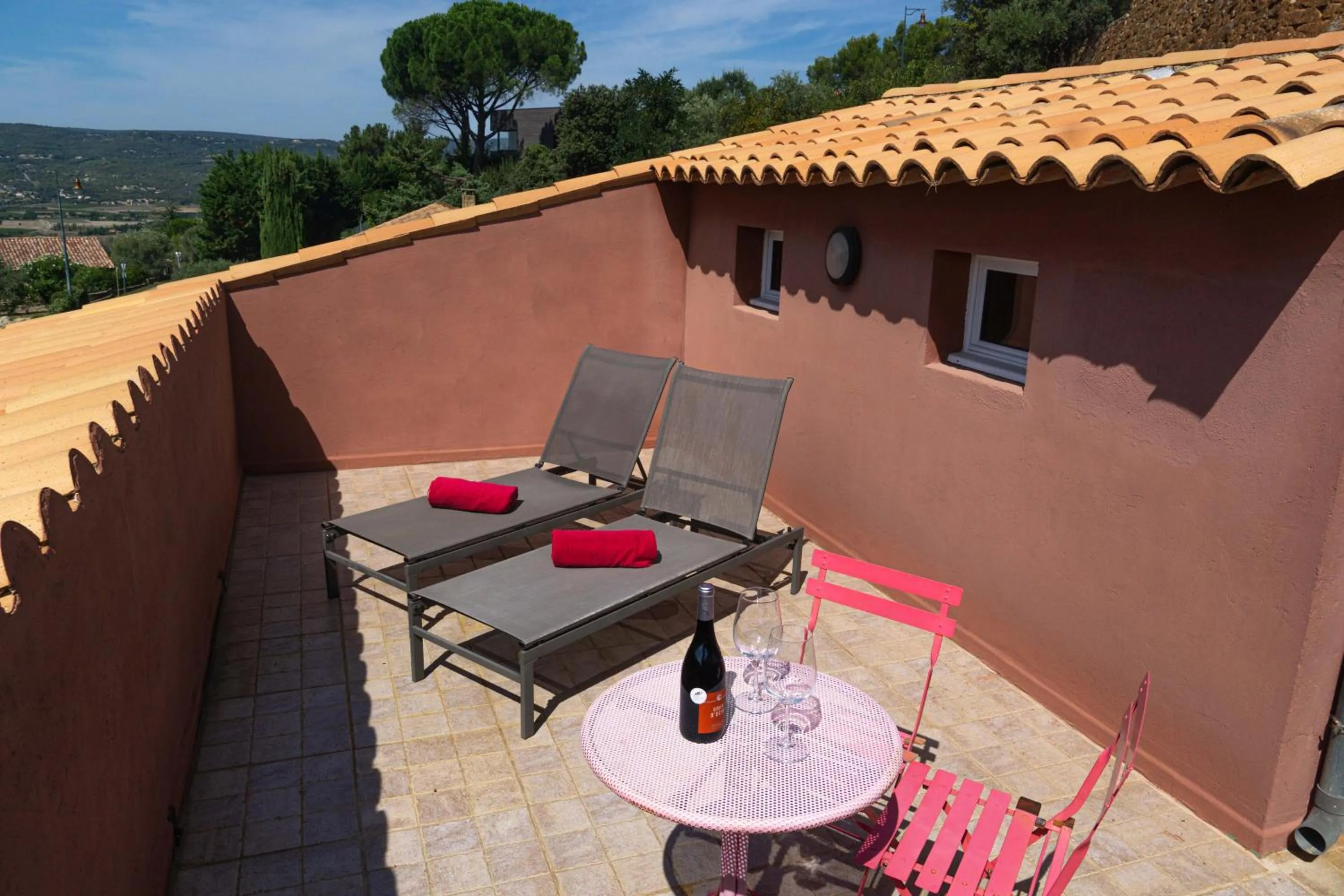 Balcony/Terrace in La Maison des Ocres - Provence