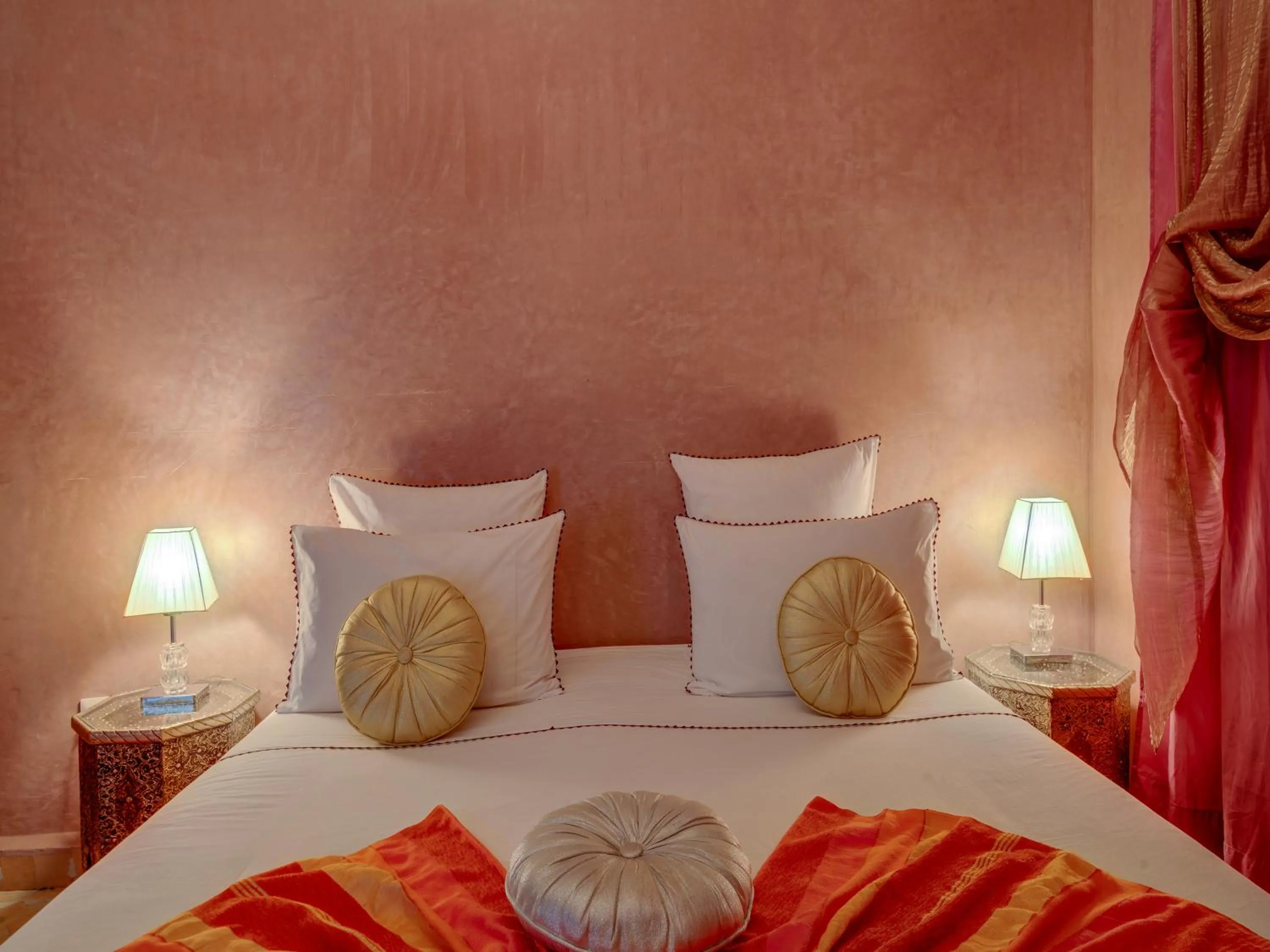 Bed in Riad Princesse Du Désert & Spa