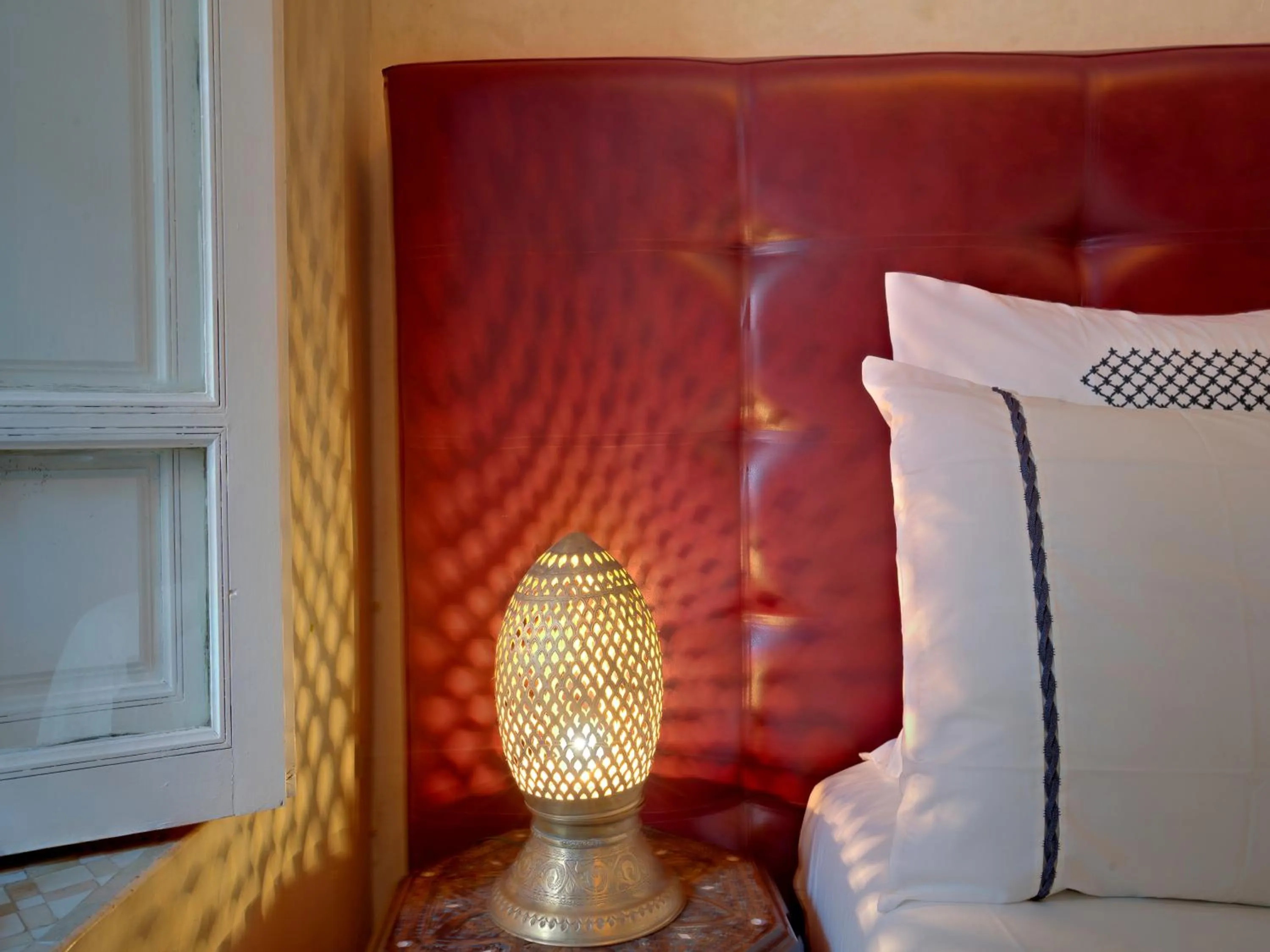 Bed in Riad Princesse Du Désert & Spa