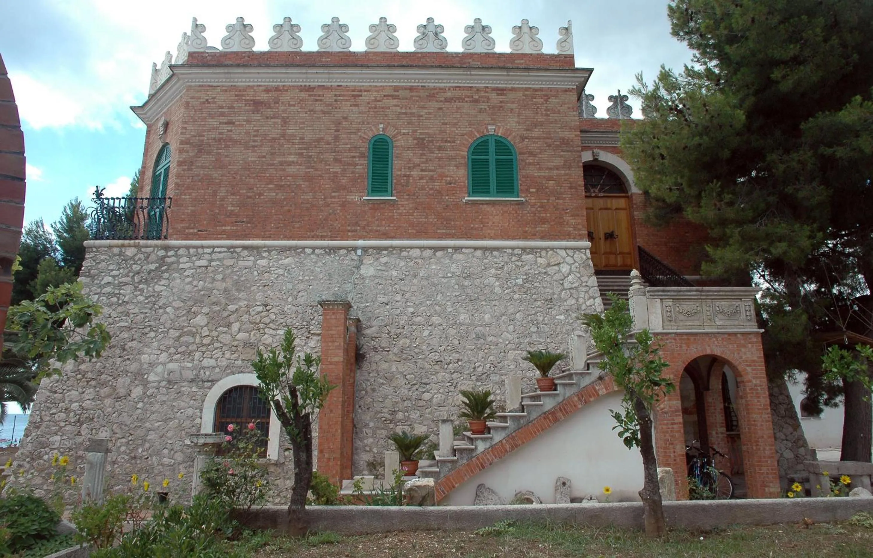 Landmark view in B & B Torre Saracena