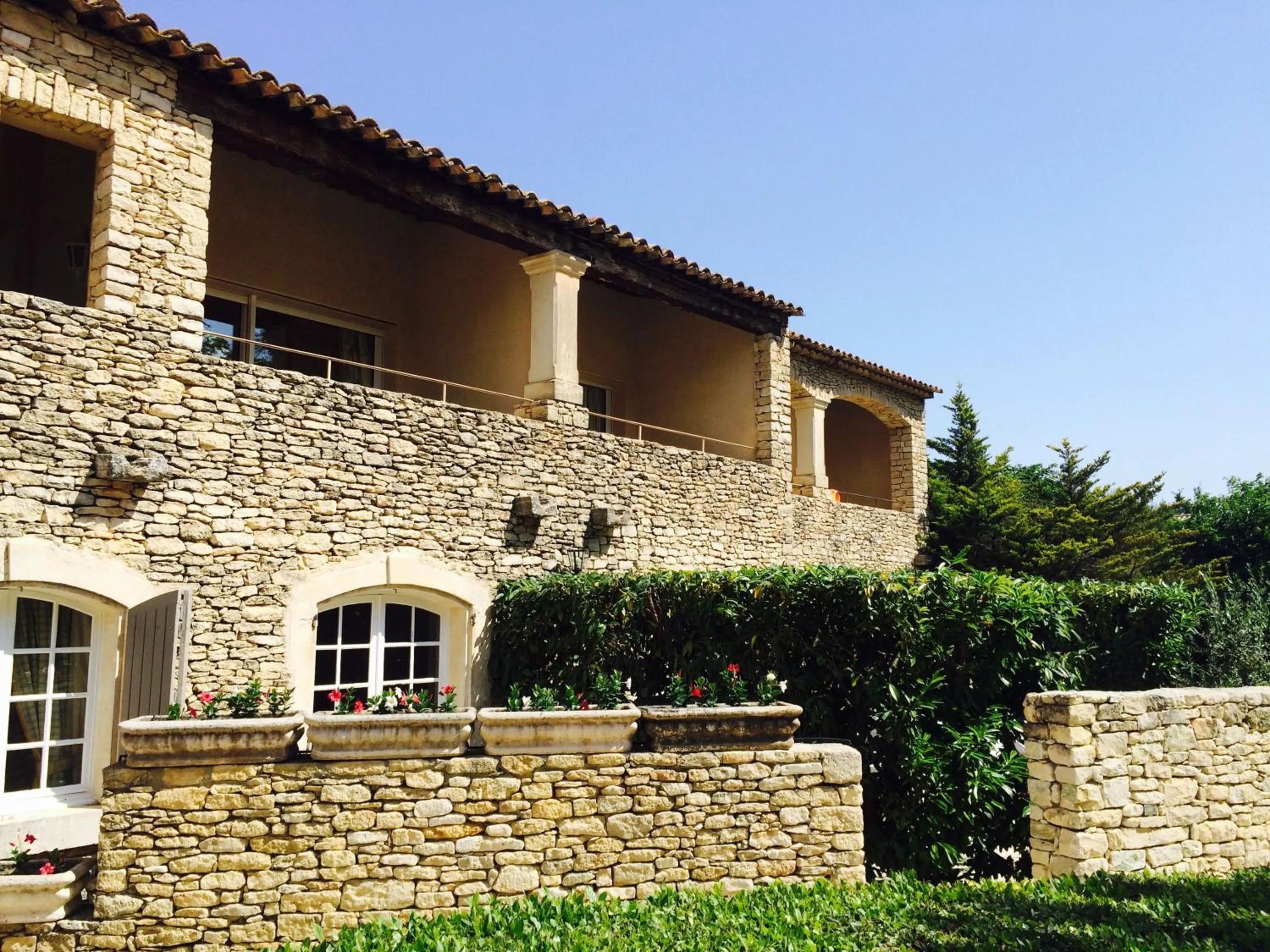 Property building in Hostellerie Le Roy Soleil