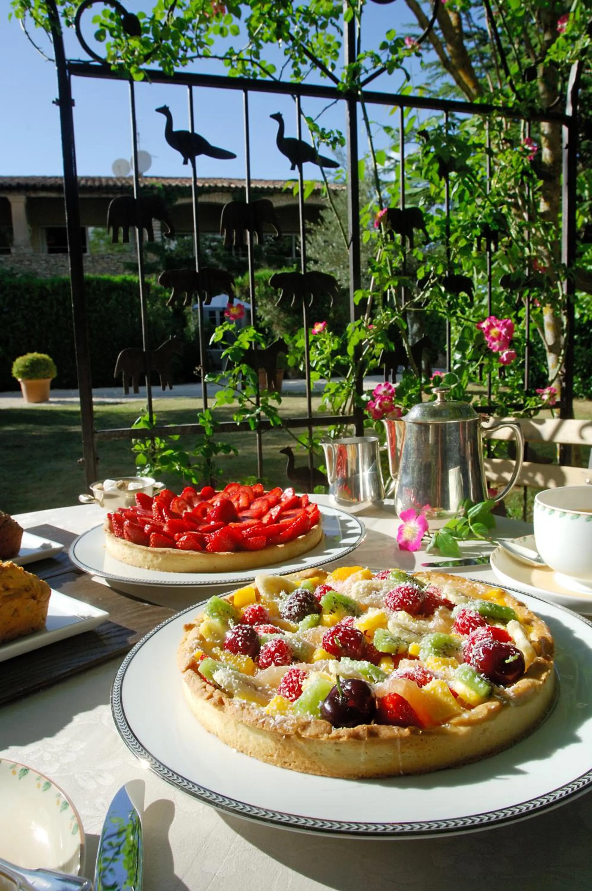 Food close-up in Hostellerie Le Roy Soleil