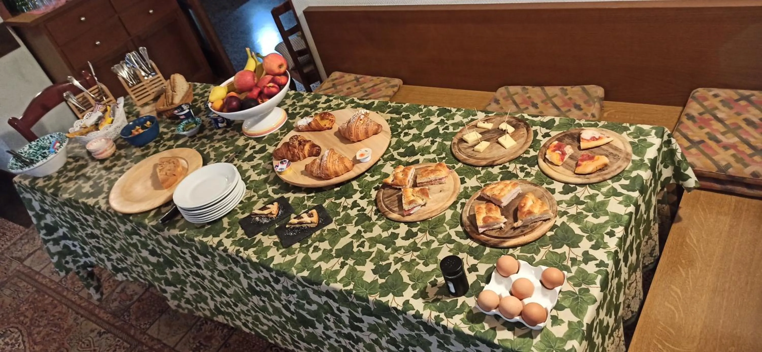 Breakfast in Albergo Le Rose