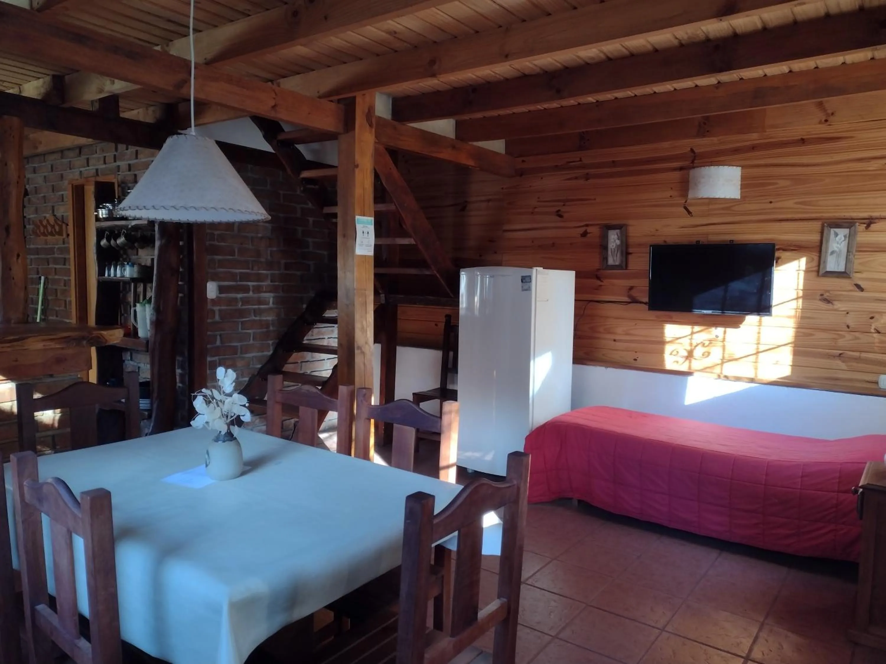 Bed in Cabañas Pichi Ruca