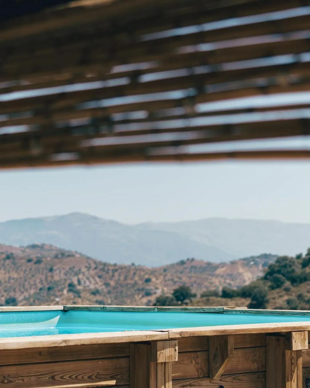 Swimming pool in Finca Serrato