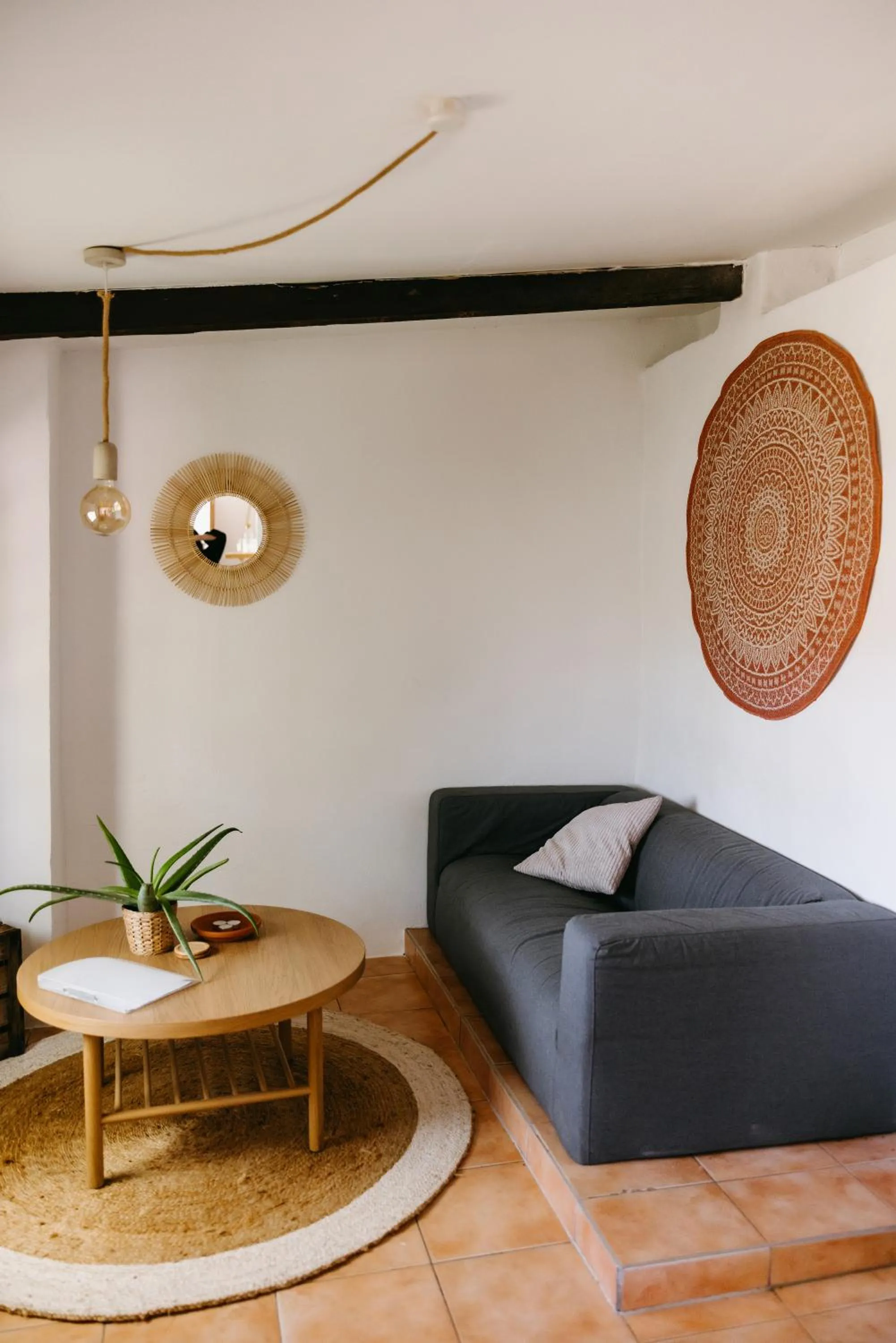 Living room in Finca Serrato