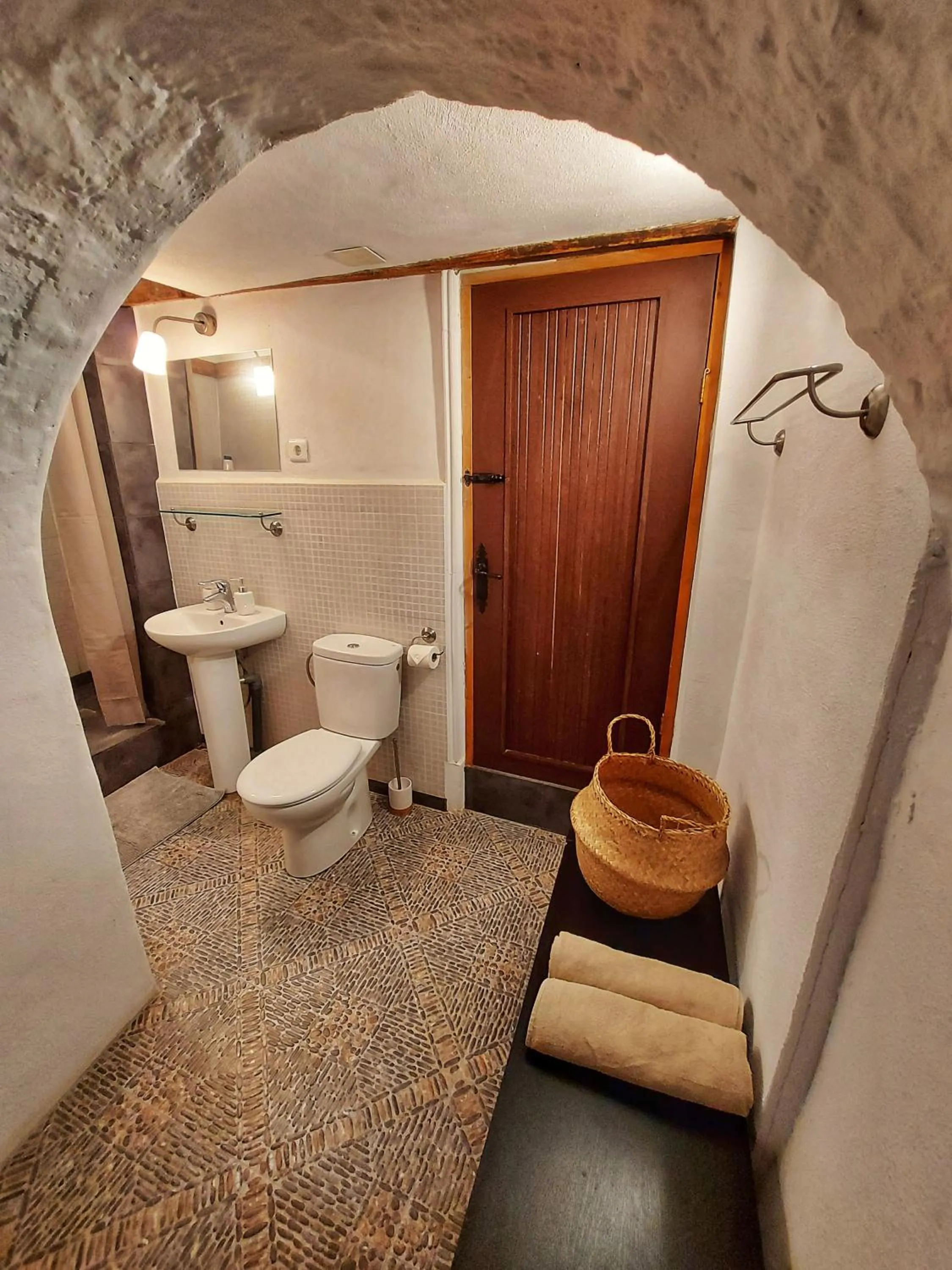 Shower in Finca Serrato