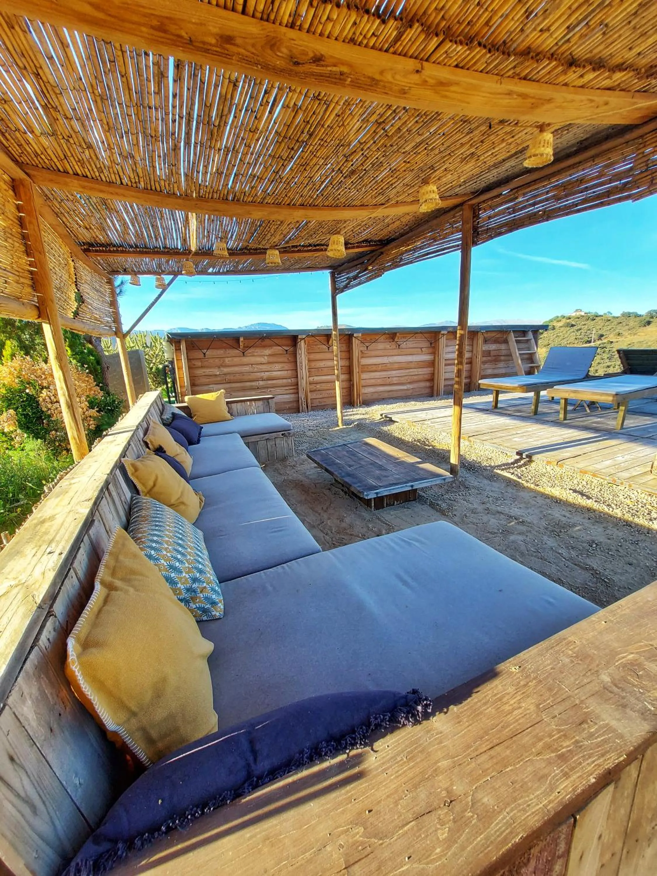 Swimming pool in Finca Serrato