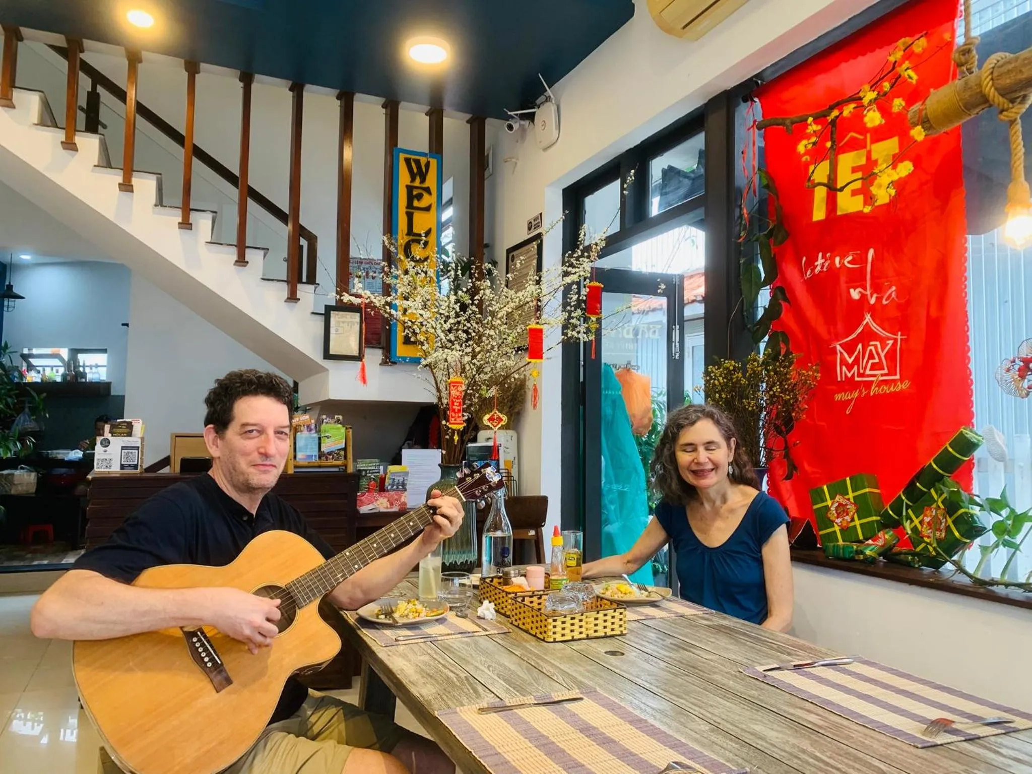 People in May's House Hoi An