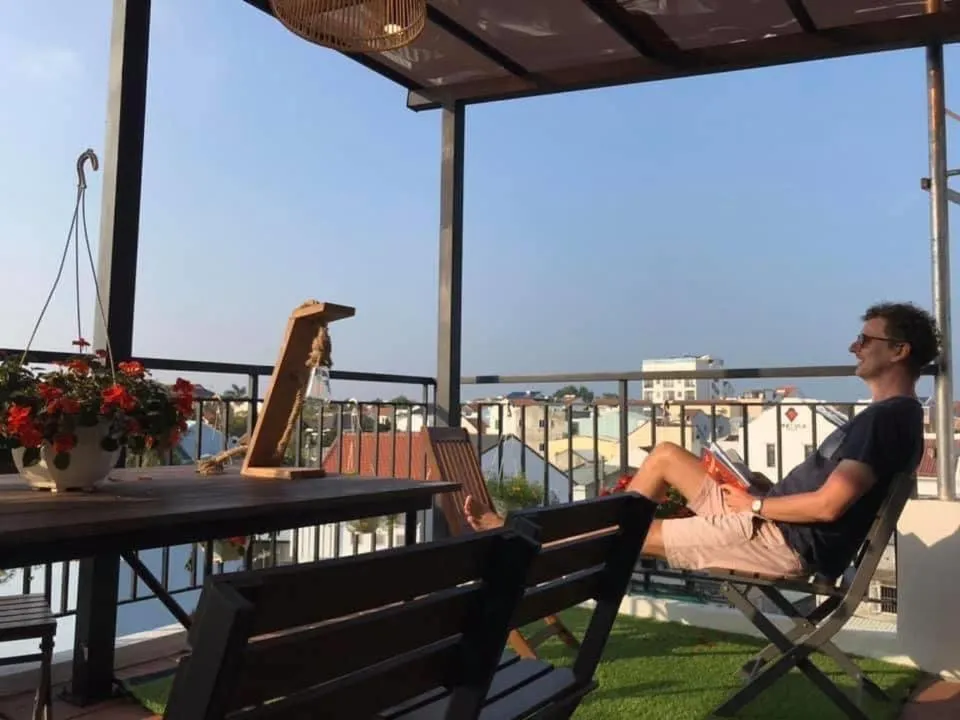 Patio in May's House Hoi An