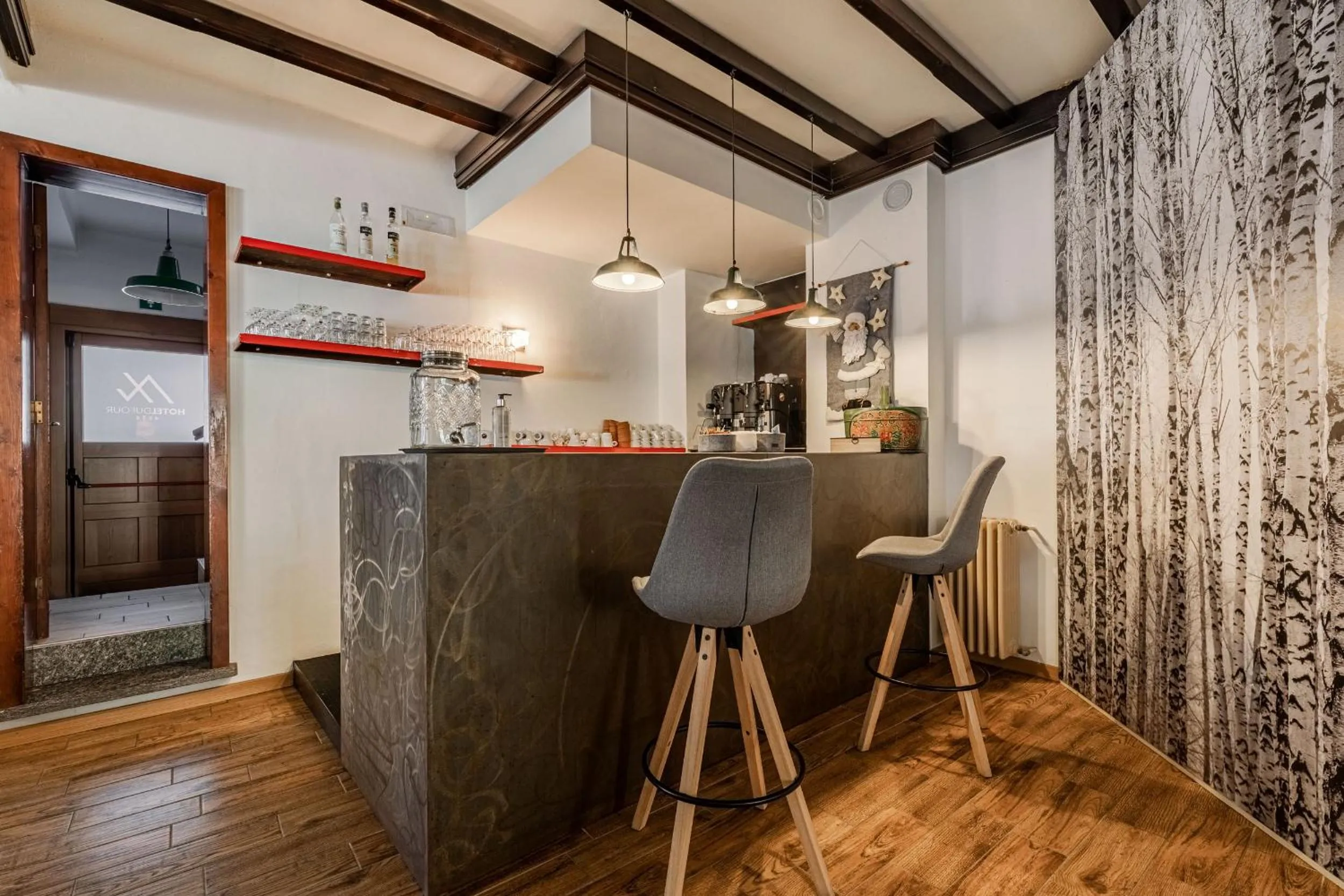 Lounge or bar in Hotel Dufour