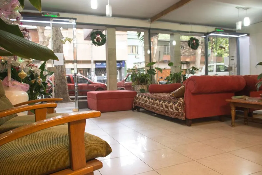 Communal lounge/ TV room in Nuevo Castillo Hotel