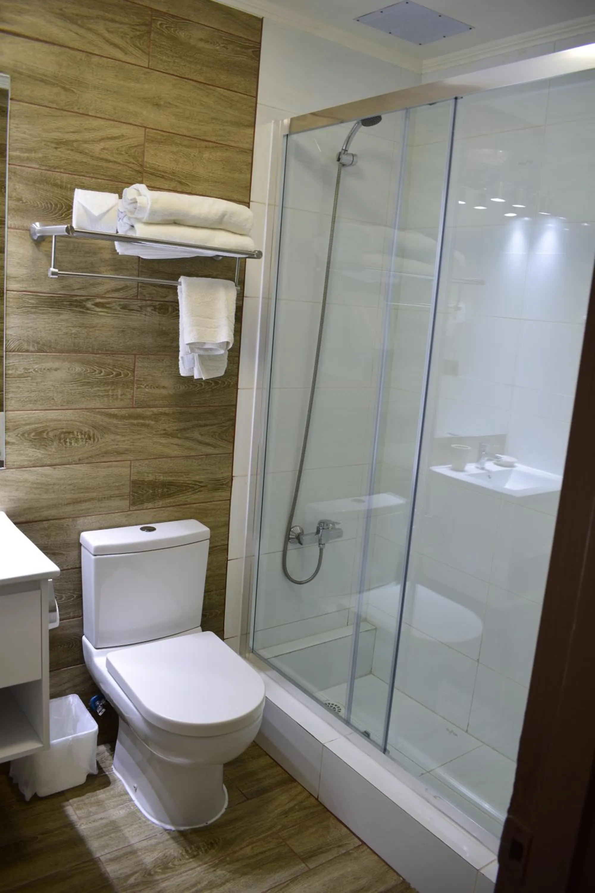 Bathroom in Apart Hotel Y Cabanas Vegasur