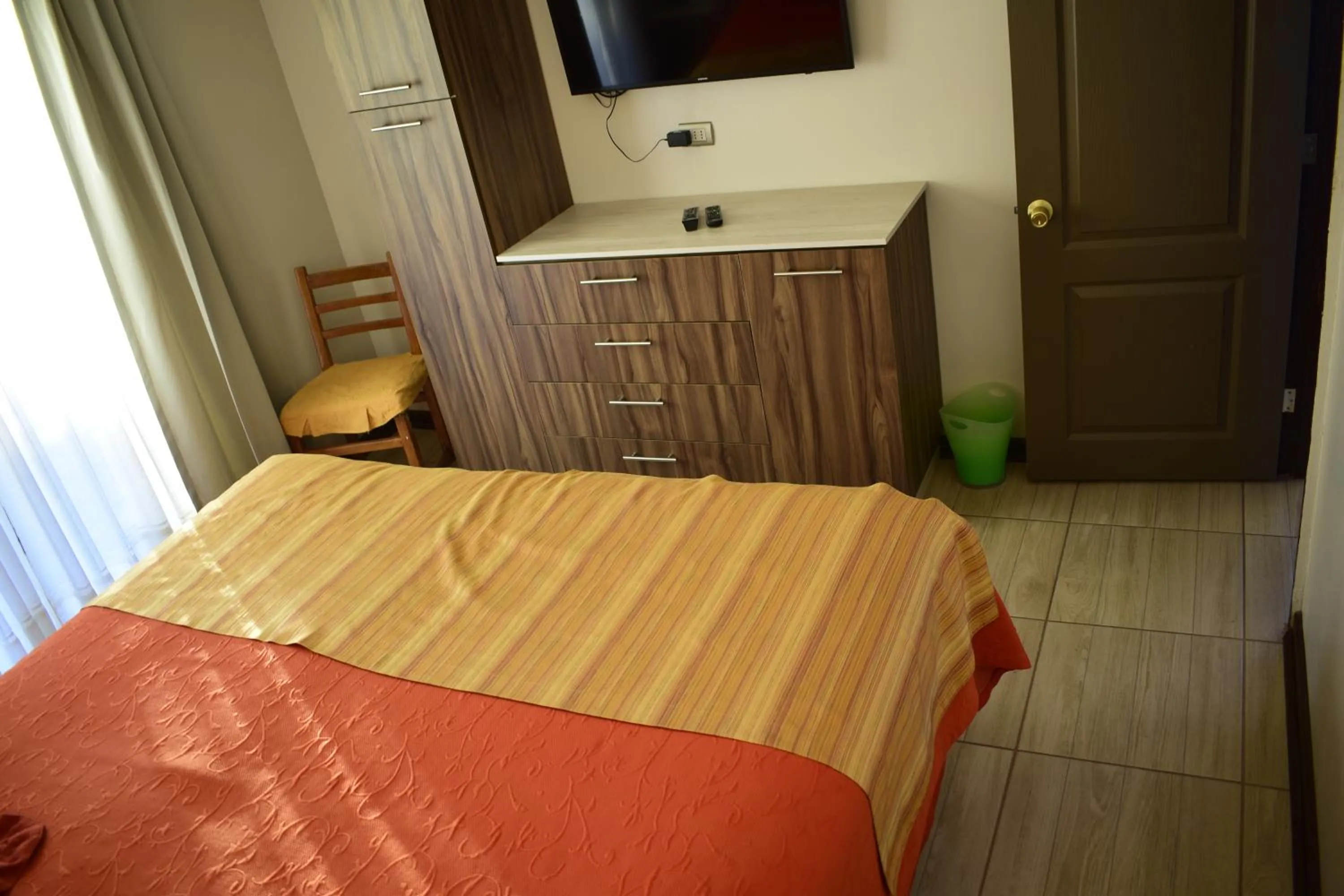 Bedroom, Bed in Apart Hotel Y Cabanas Vegasur