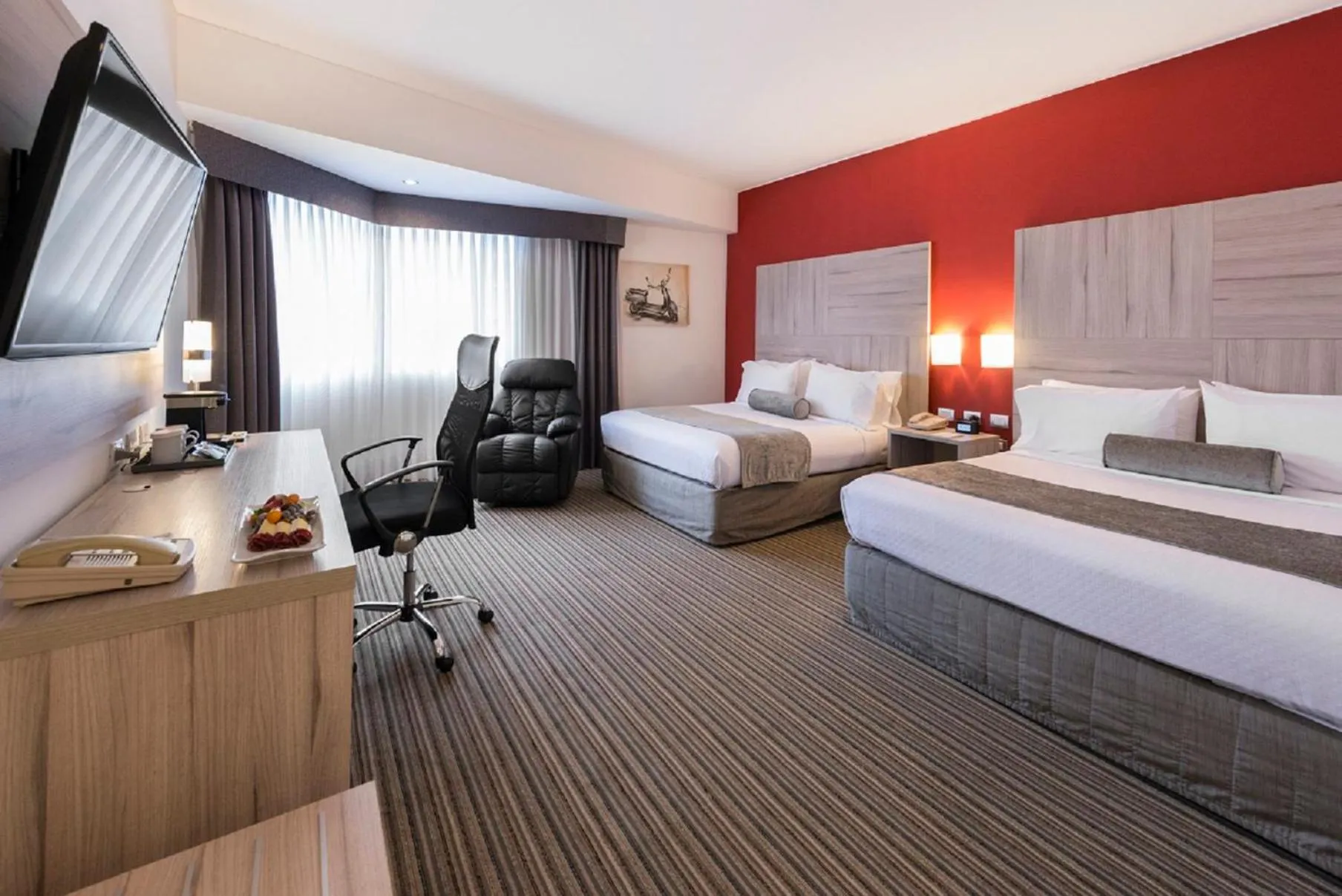 Photo of the whole room, Bed in Crowne Plaza Lima by IHG