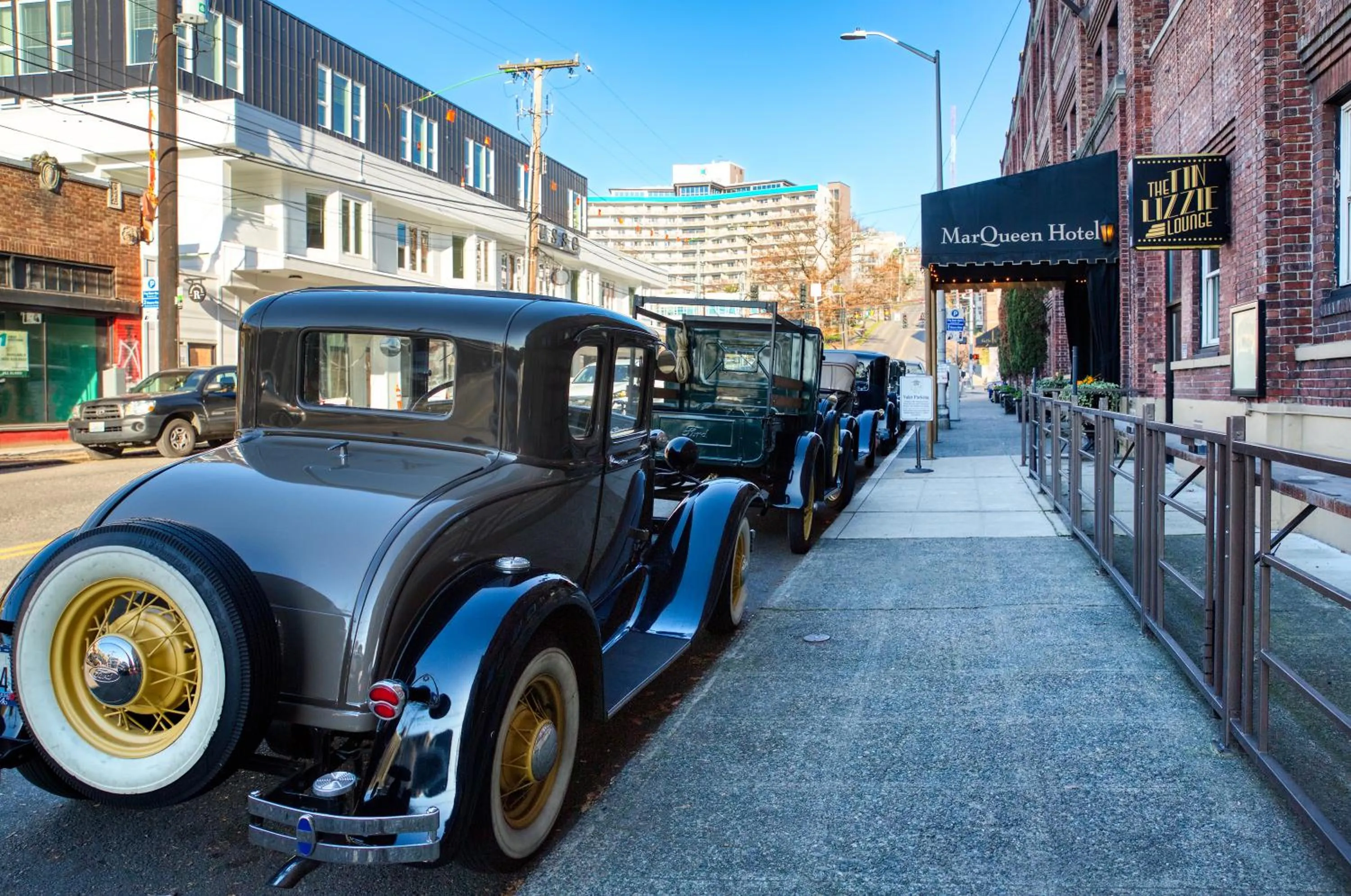 Facade/entrance in MarQueen Hotel - NEWLY RENOVATED