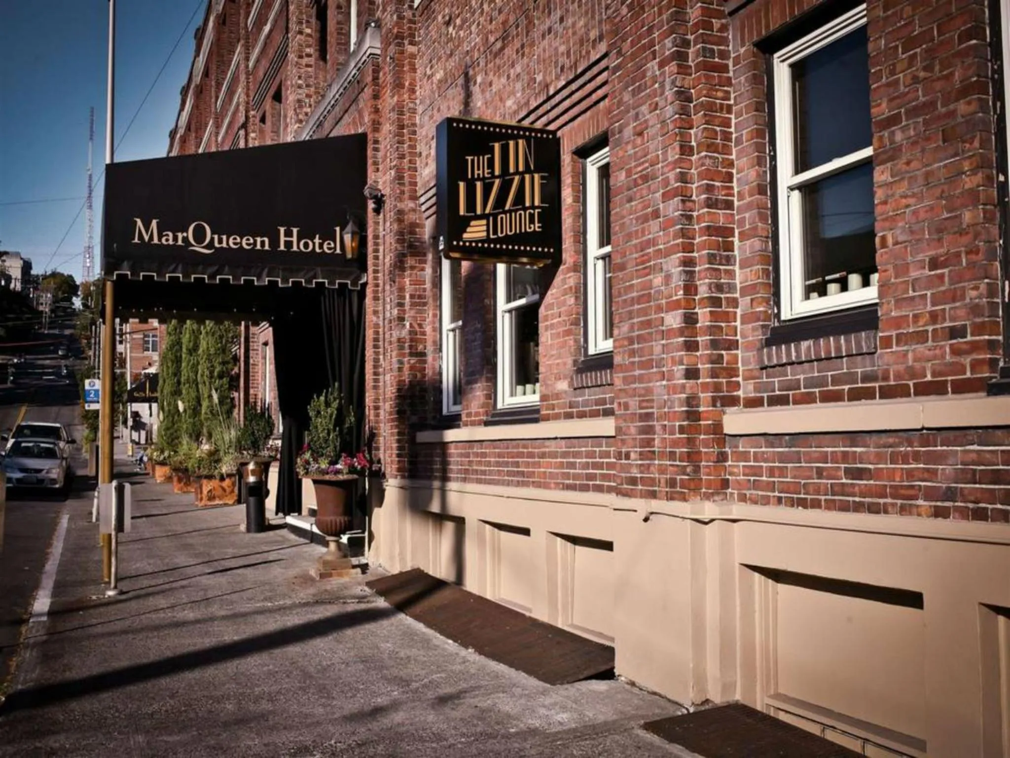 Facade/entrance in MarQueen Hotel - NEWLY RENOVATED