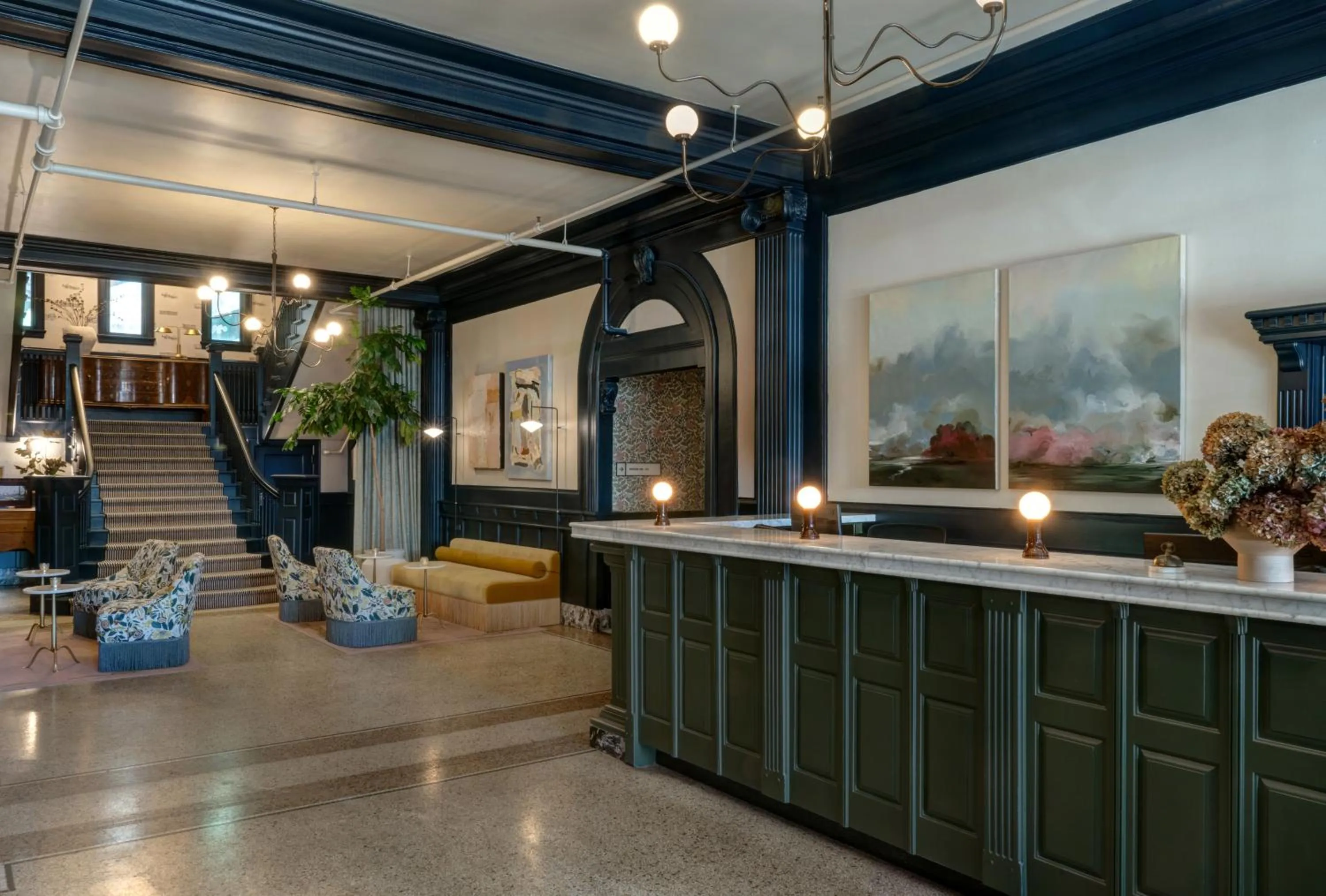 Lobby or reception in MarQueen Hotel - NEWLY RENOVATED