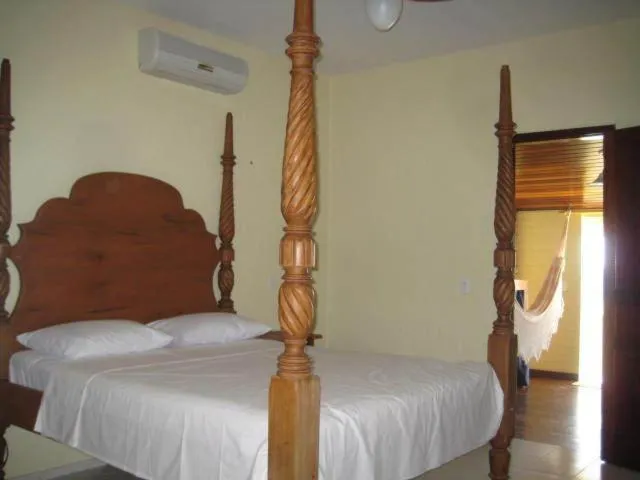 Bed in Pousada Azul Marinho