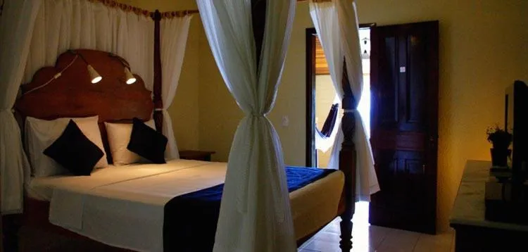 Bed in Pousada Azul Marinho