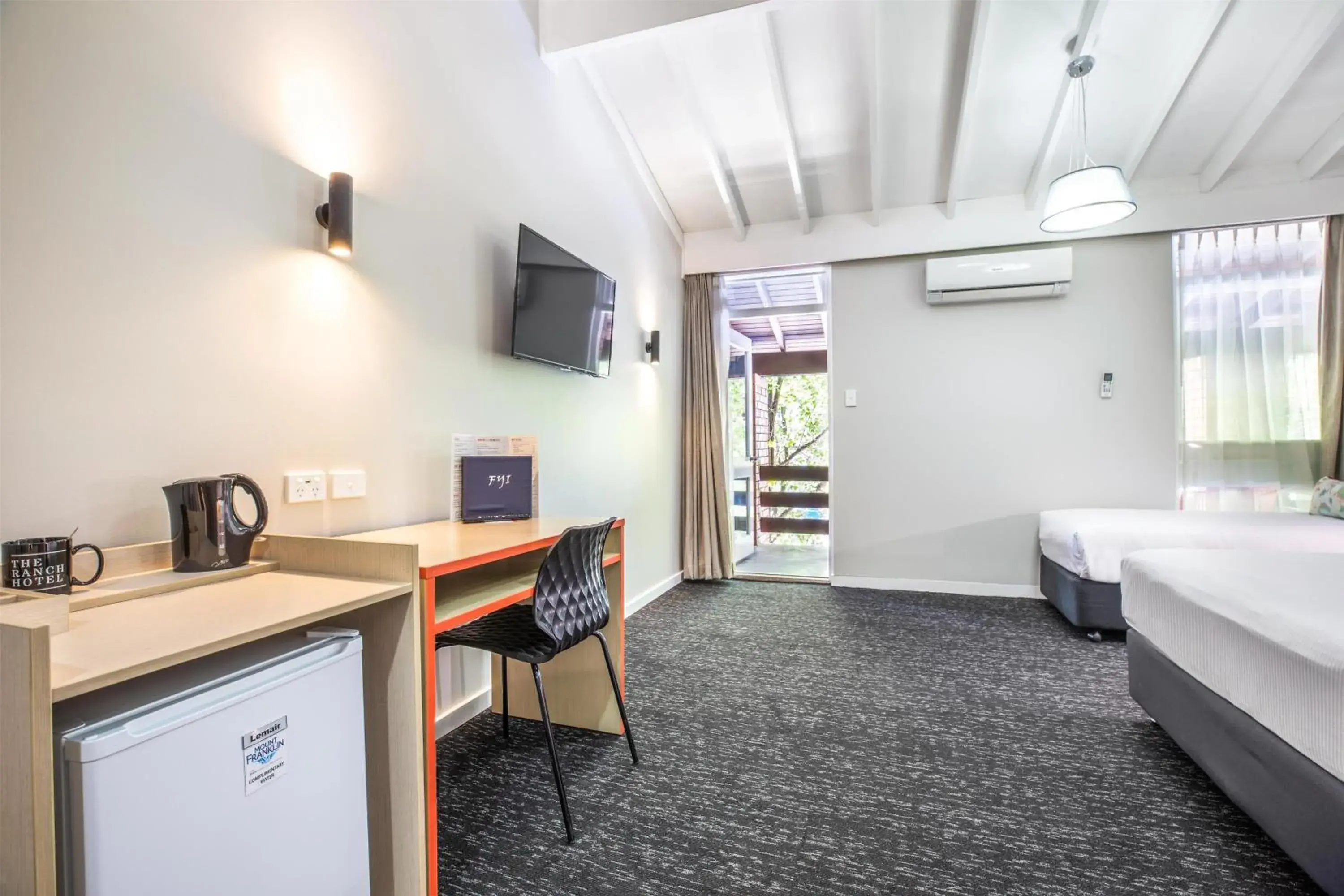 Bedroom, Bed in Nightcap at the Ranch Hotel Bedroom, Bed in Nightcap at the Ranch Hotel