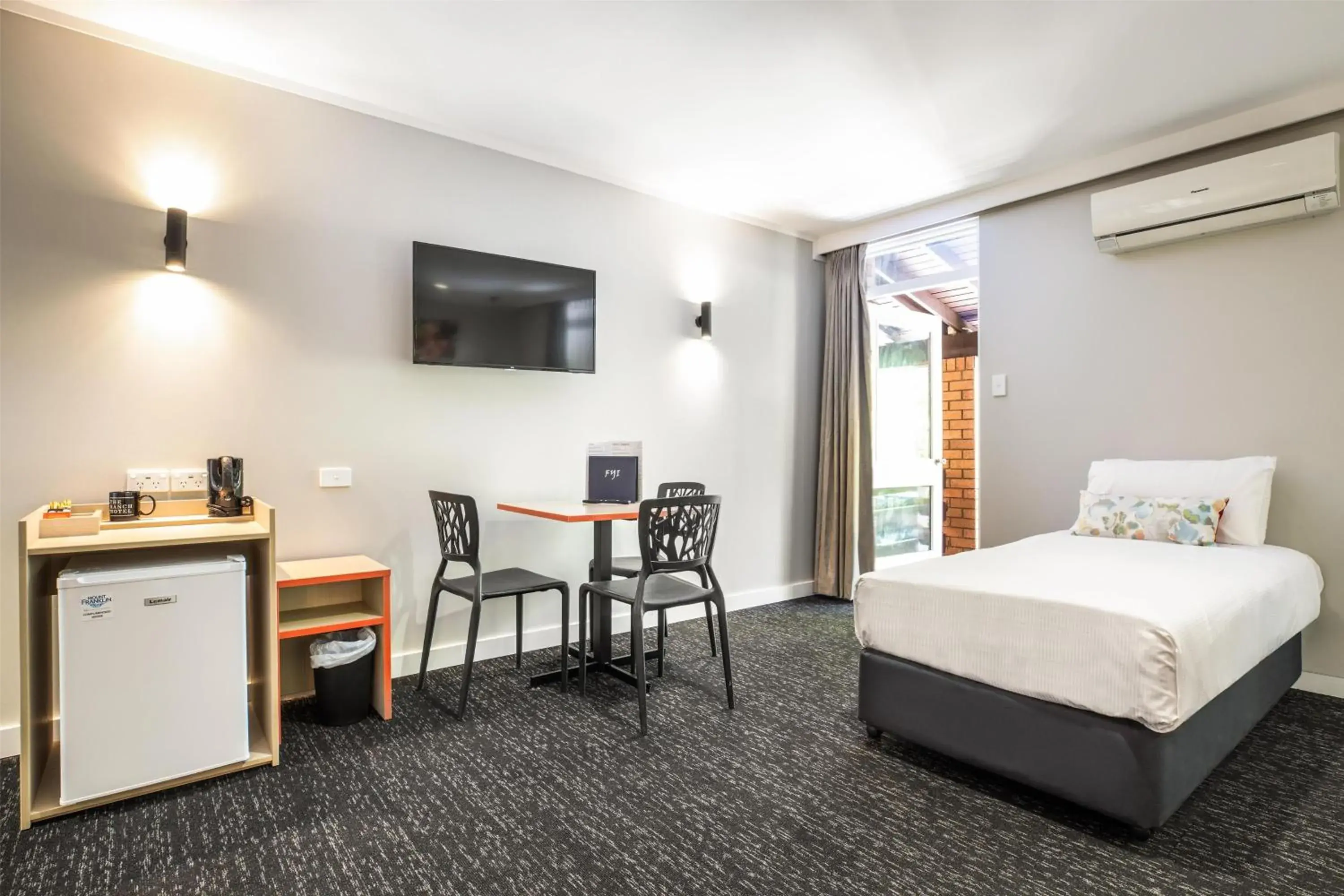 Bedroom, Bed in Nightcap at the Ranch Hotel Bedroom, Bed in Nightcap at the Ranch Hotel