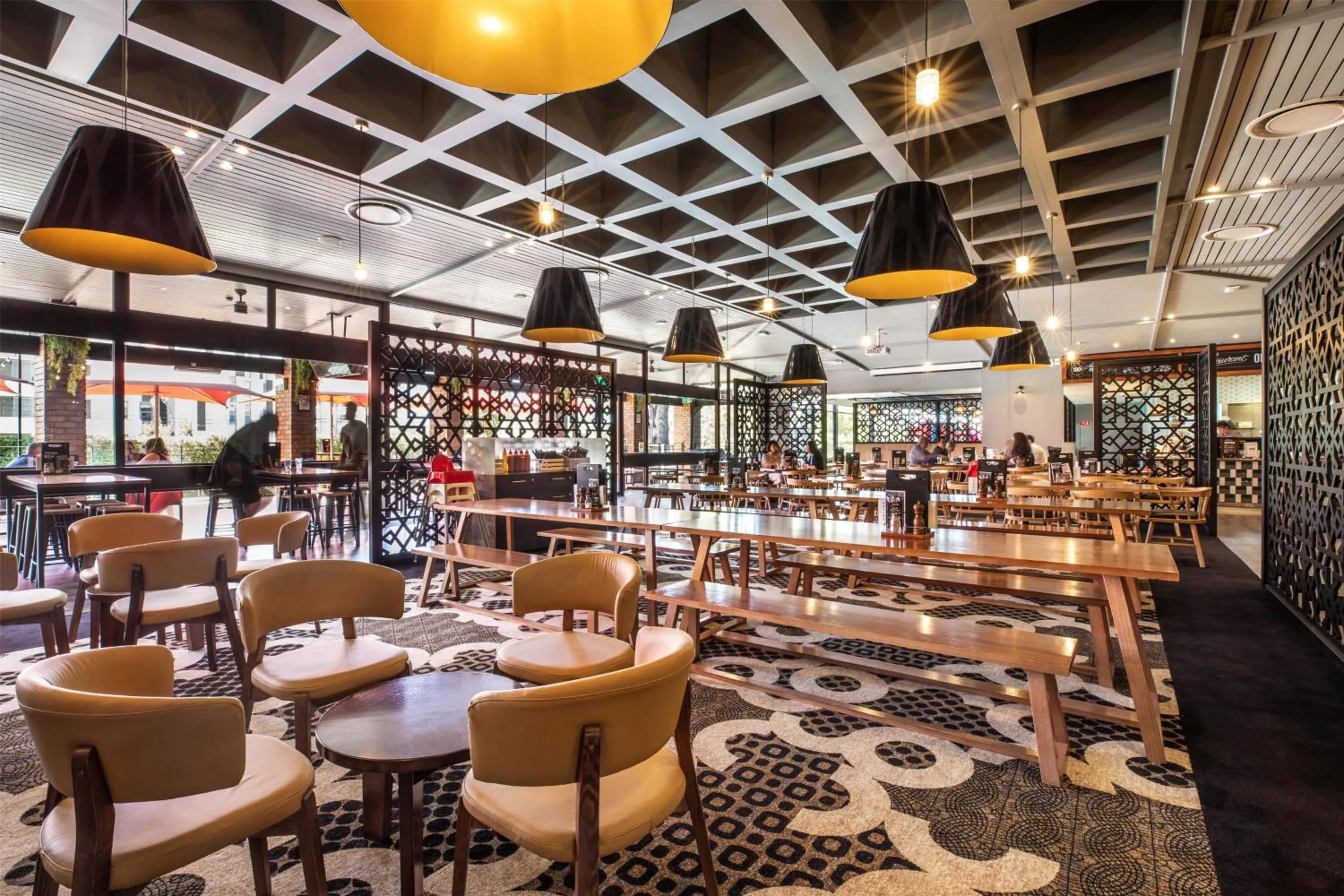 Food and drinks in Nightcap at the Ranch Hotel