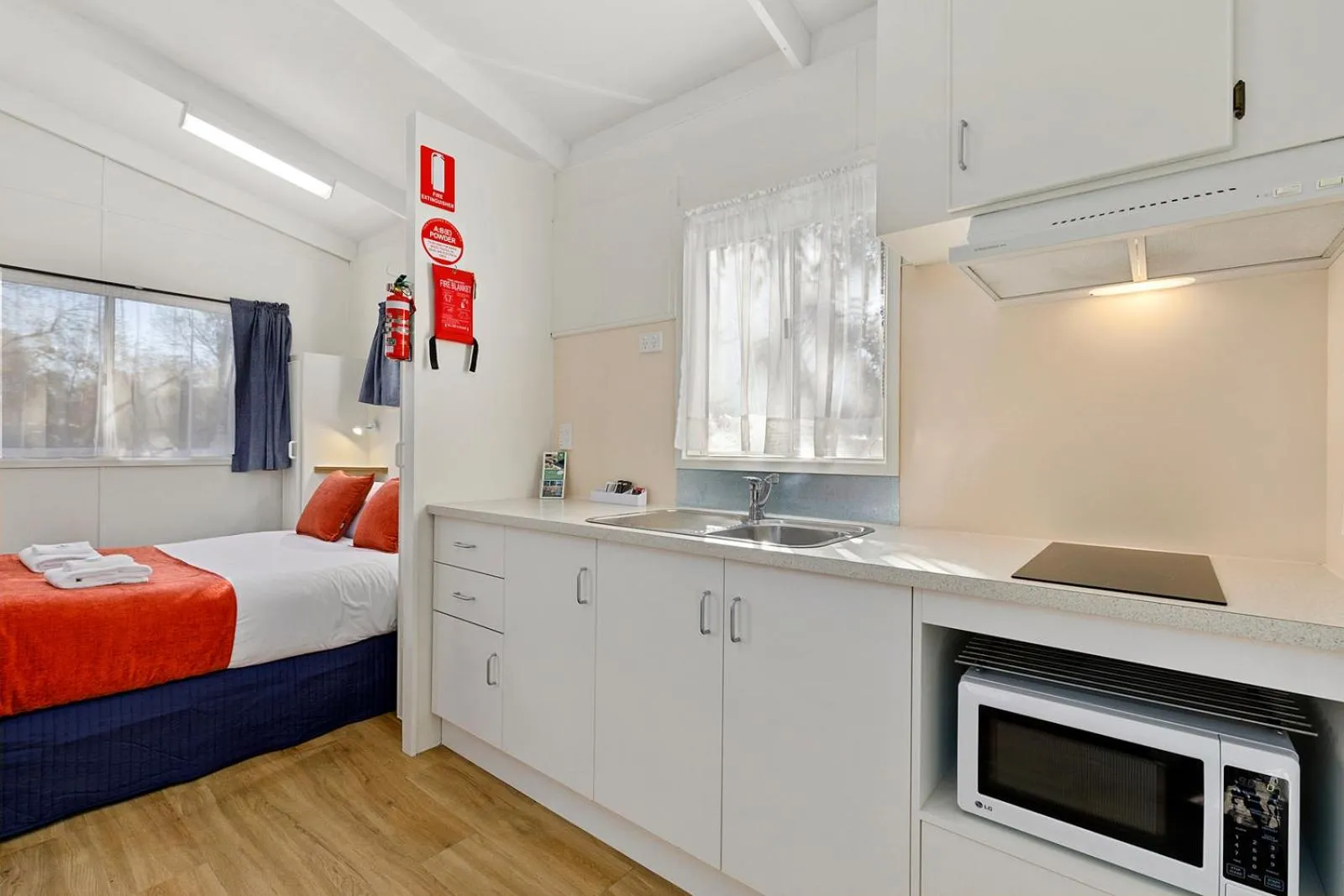 Bed in High Country Holiday Park