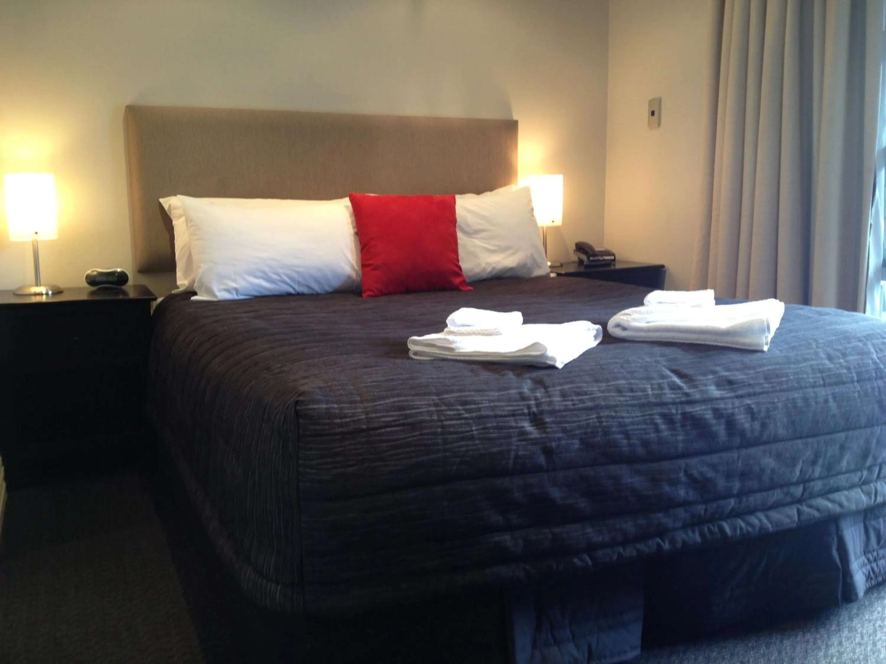 Bed in Autoline Motel Queenstown