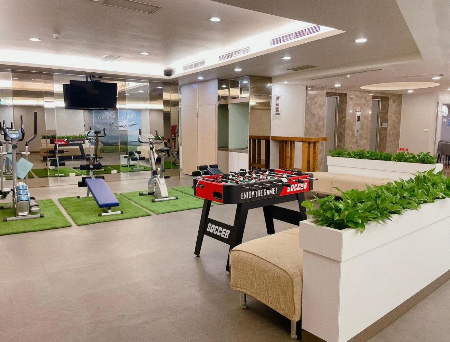 Fitness centre/facilities in Toongmao Hotel Kaohsiung