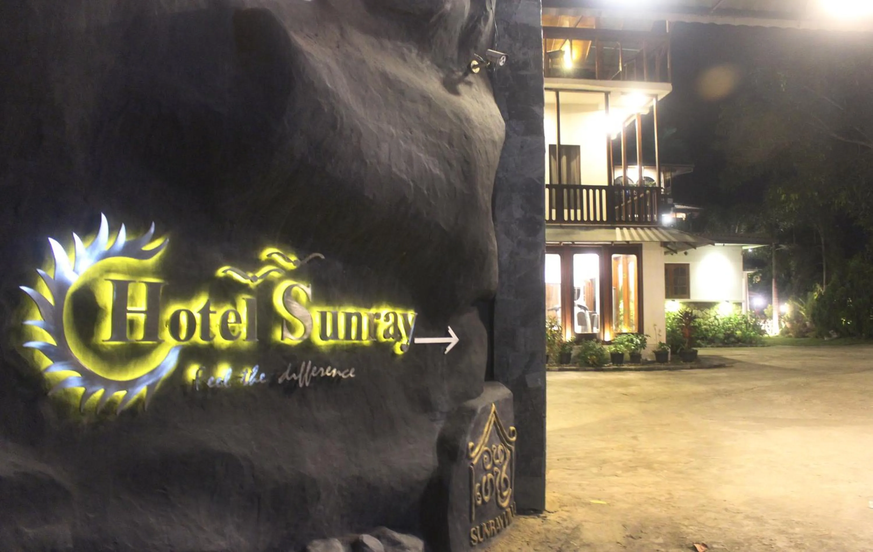 Facade/entrance in Hotel Sunray