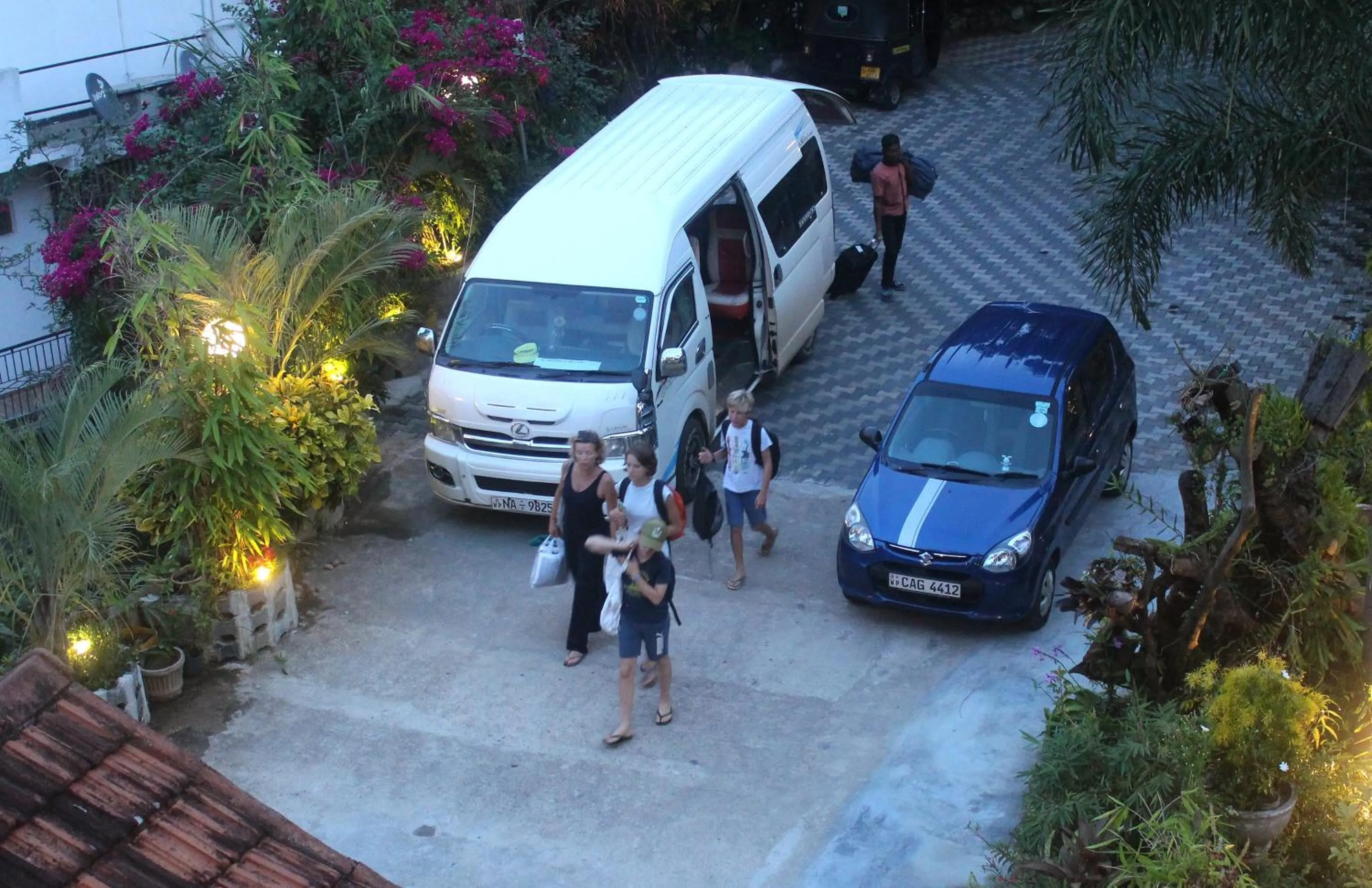 Garden view in Hotel Sunray