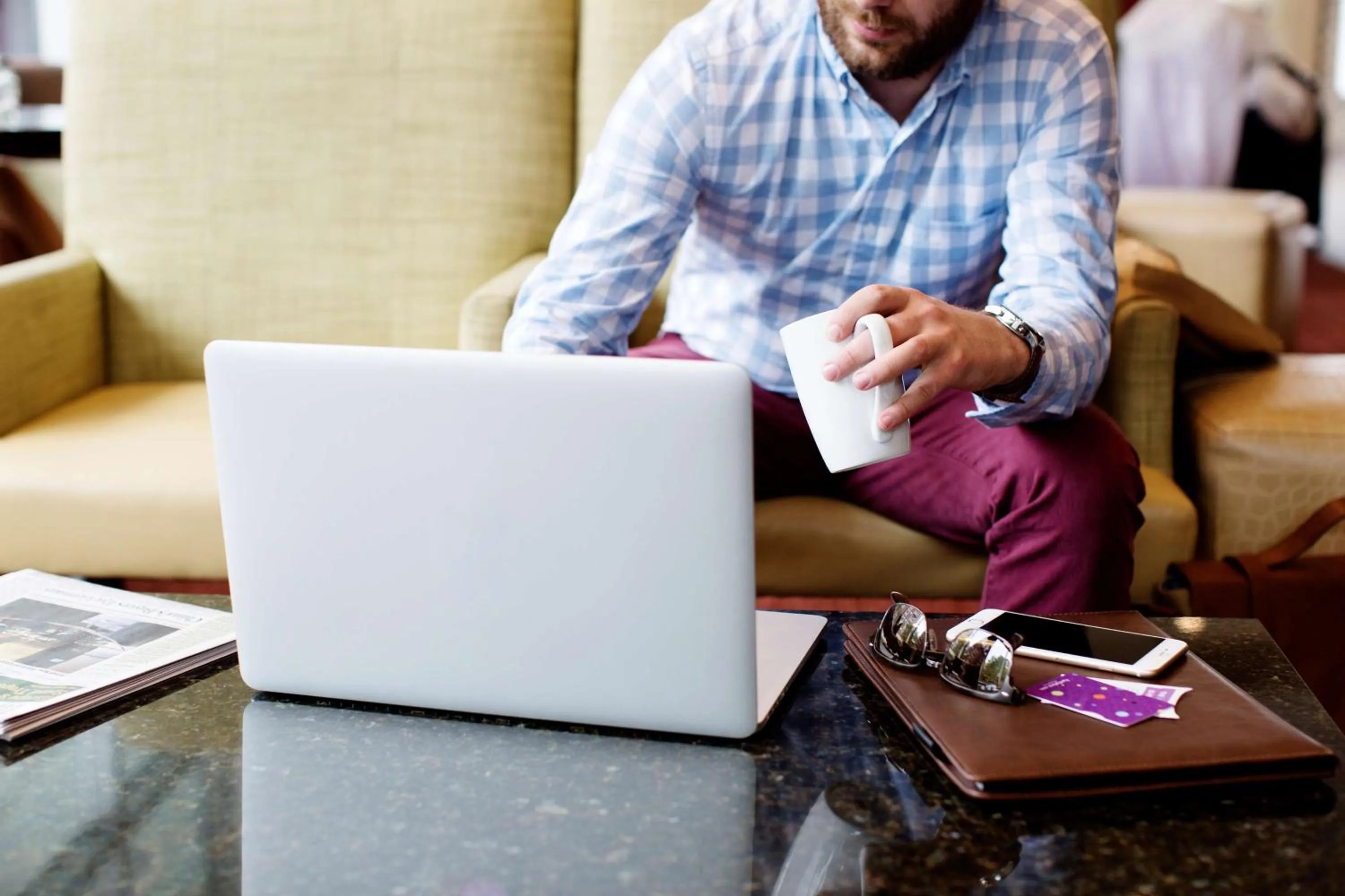 Lobby or reception in Hyatt Place Savannah Airport