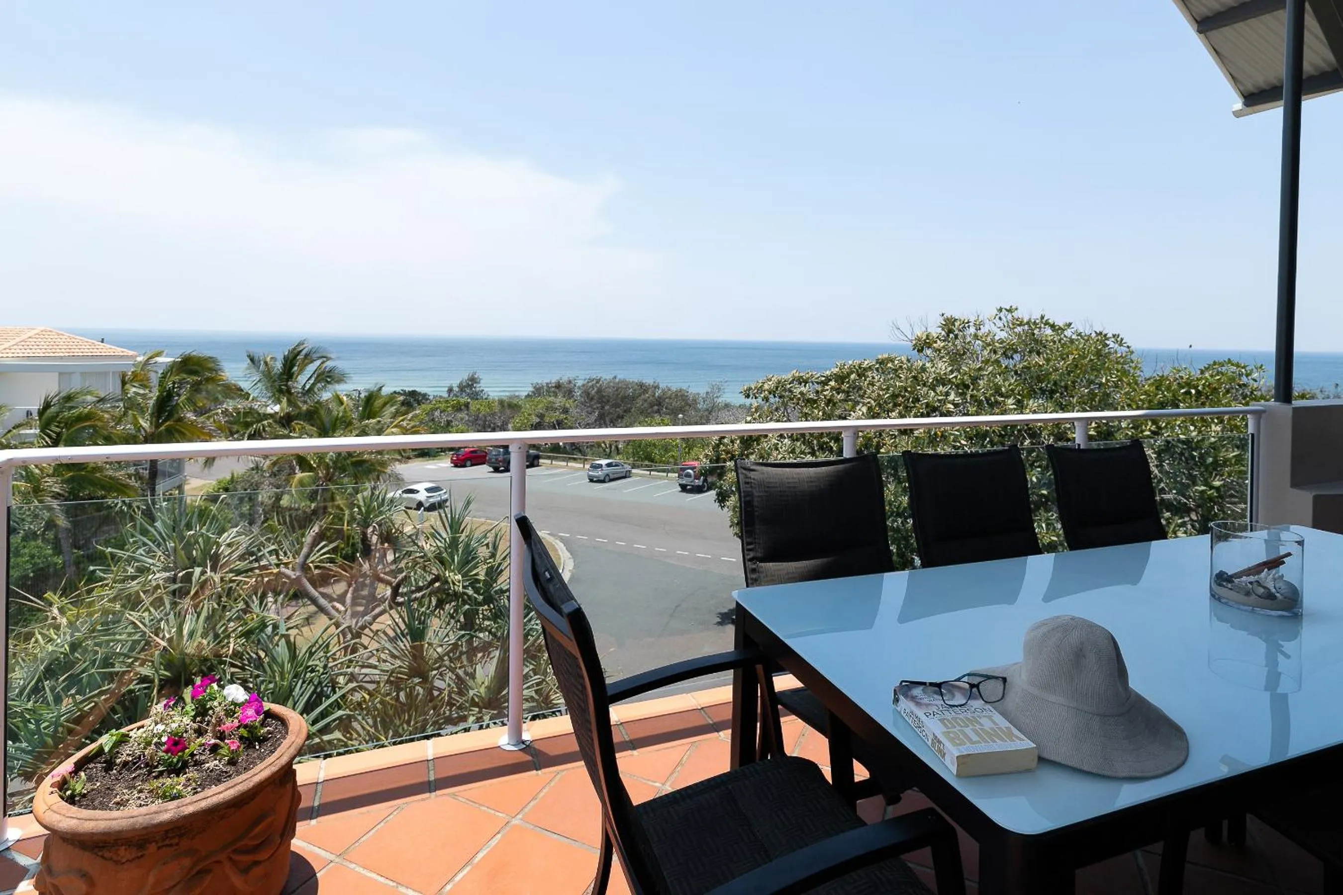 Balcony/Terrace in Aqua Promenade Beachfront Holiday Apartments