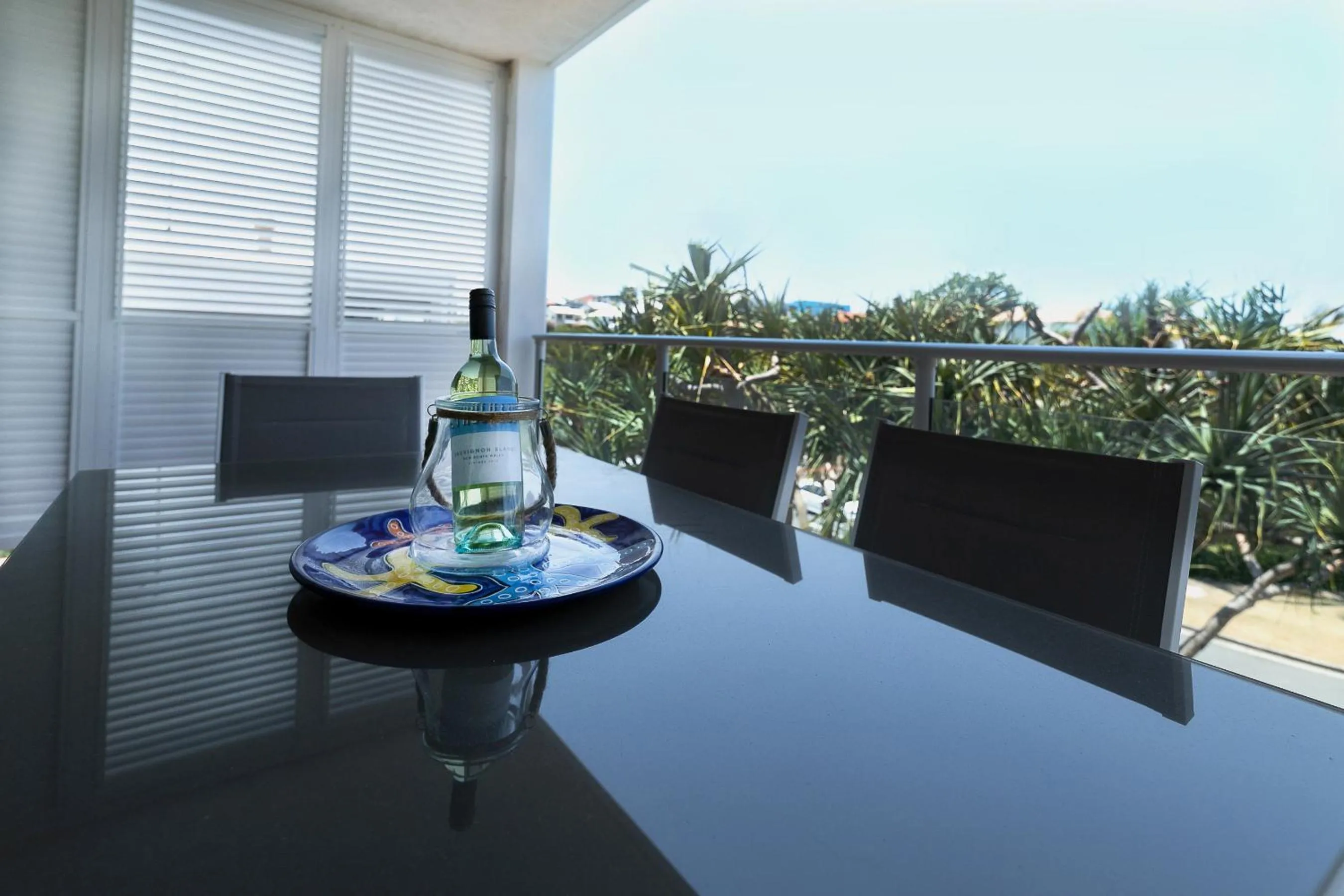 Balcony/Terrace in Aqua Promenade Beachfront Holiday Apartments