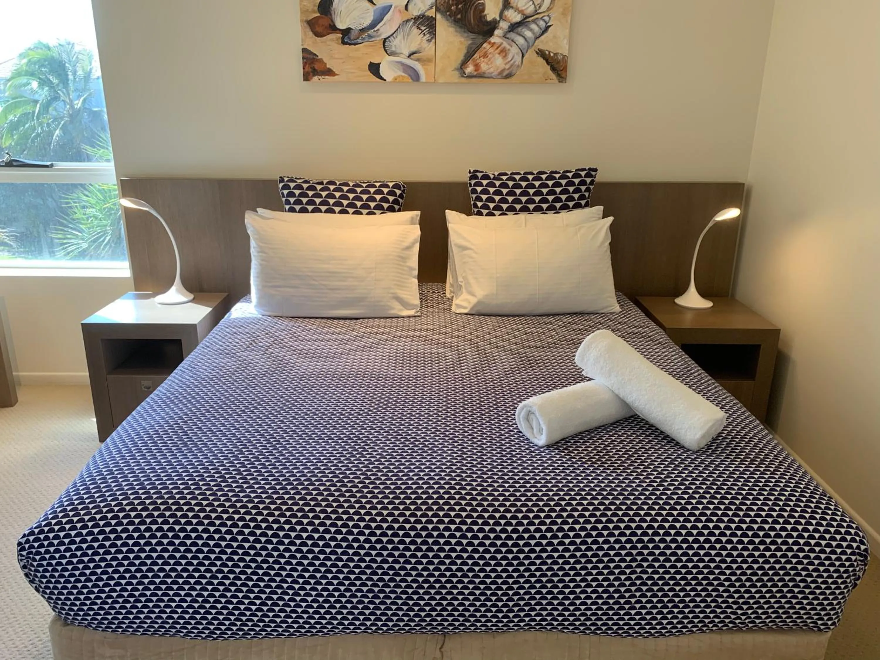 Photo of the whole room, Bed in Aqua Promenade Beachfront Holiday Apartments